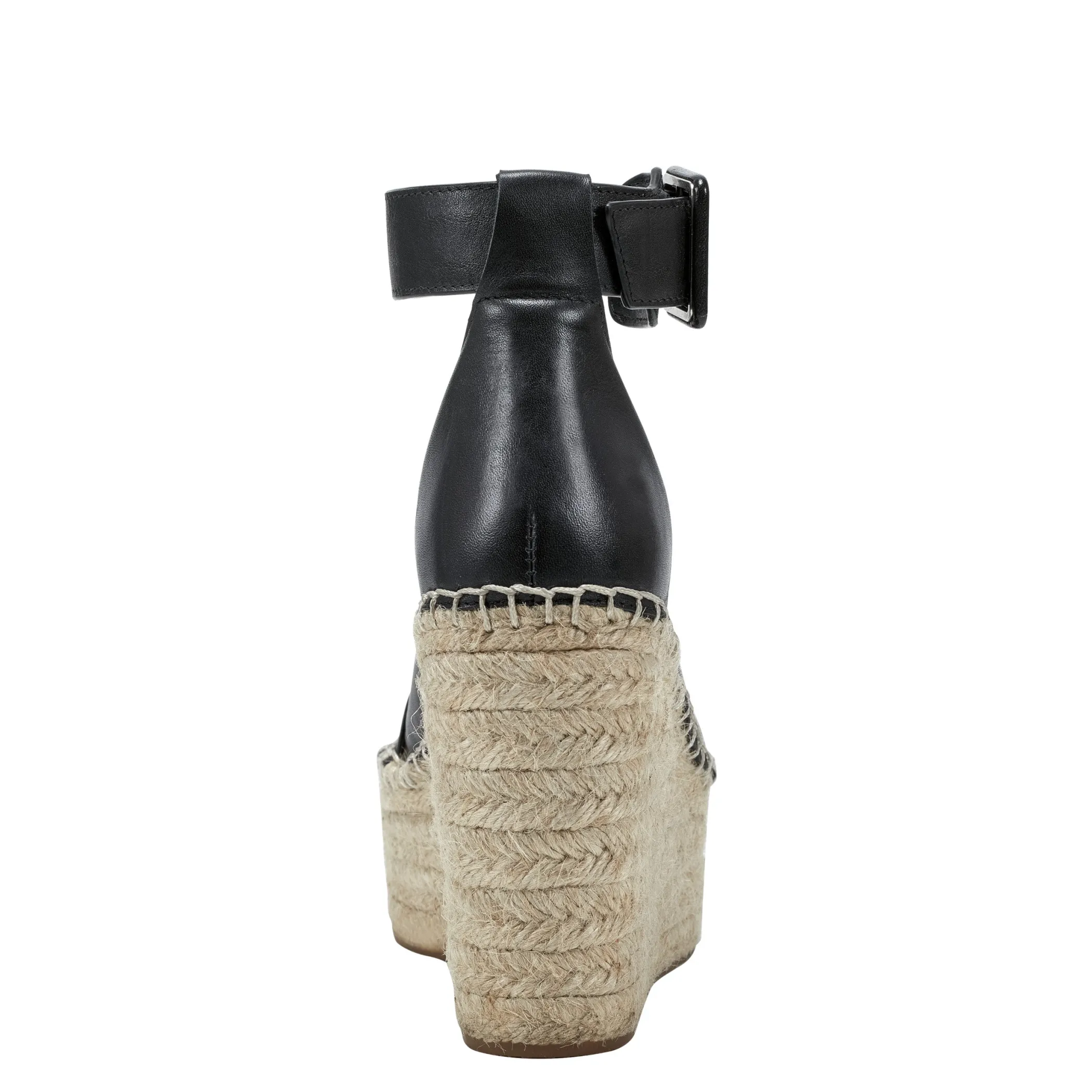 Store Marc Fisher Able Espadrille Wedge Sandal Black