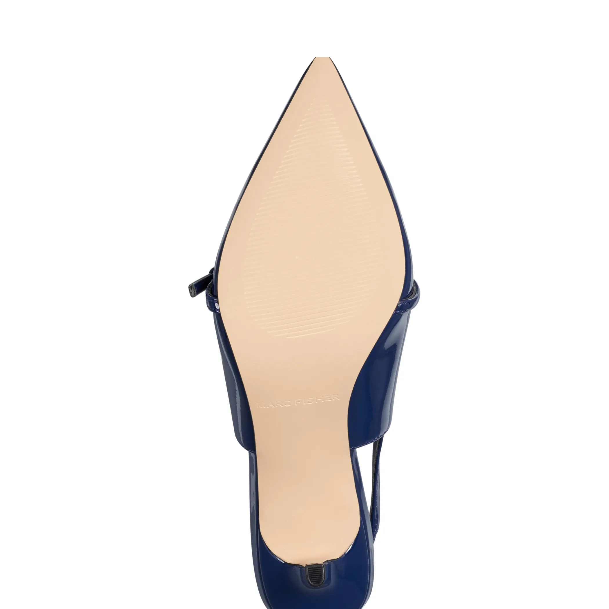 Online Marc Fisher Alorie Slingback Pump Navy Patent