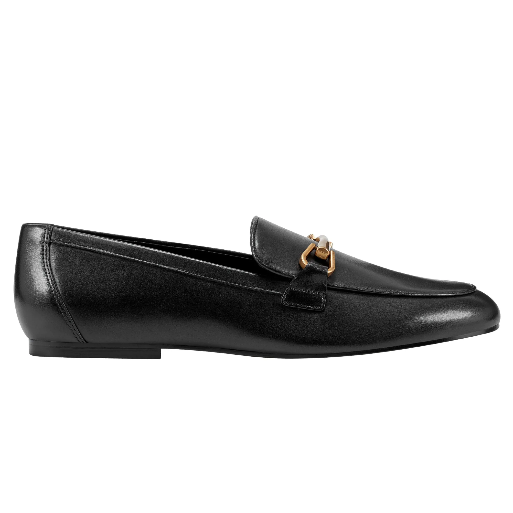 Outlet Marc Fisher Bleek Loafer Black Leather