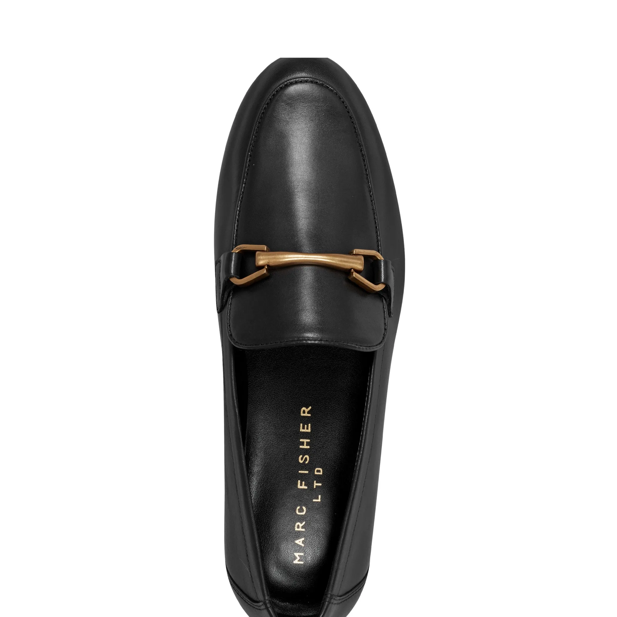 Outlet Marc Fisher Bleek Loafer Black Leather
