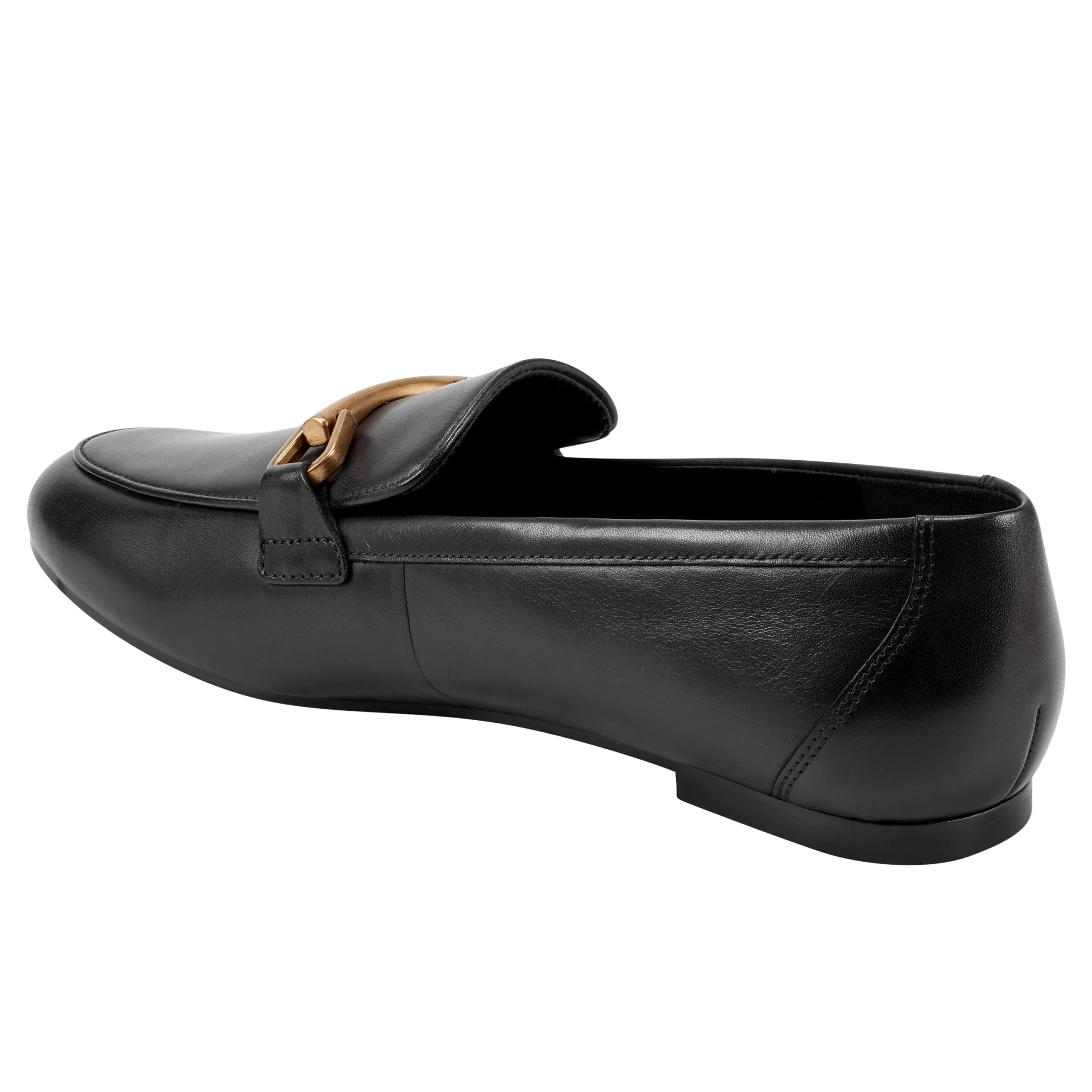 Outlet Marc Fisher Bleek Loafer Black Leather