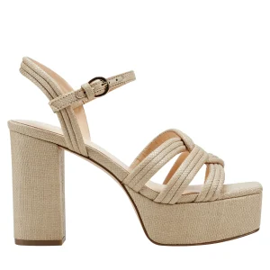 Best Sale Marc Fisher Cairo Platform Sandal Medium Natural