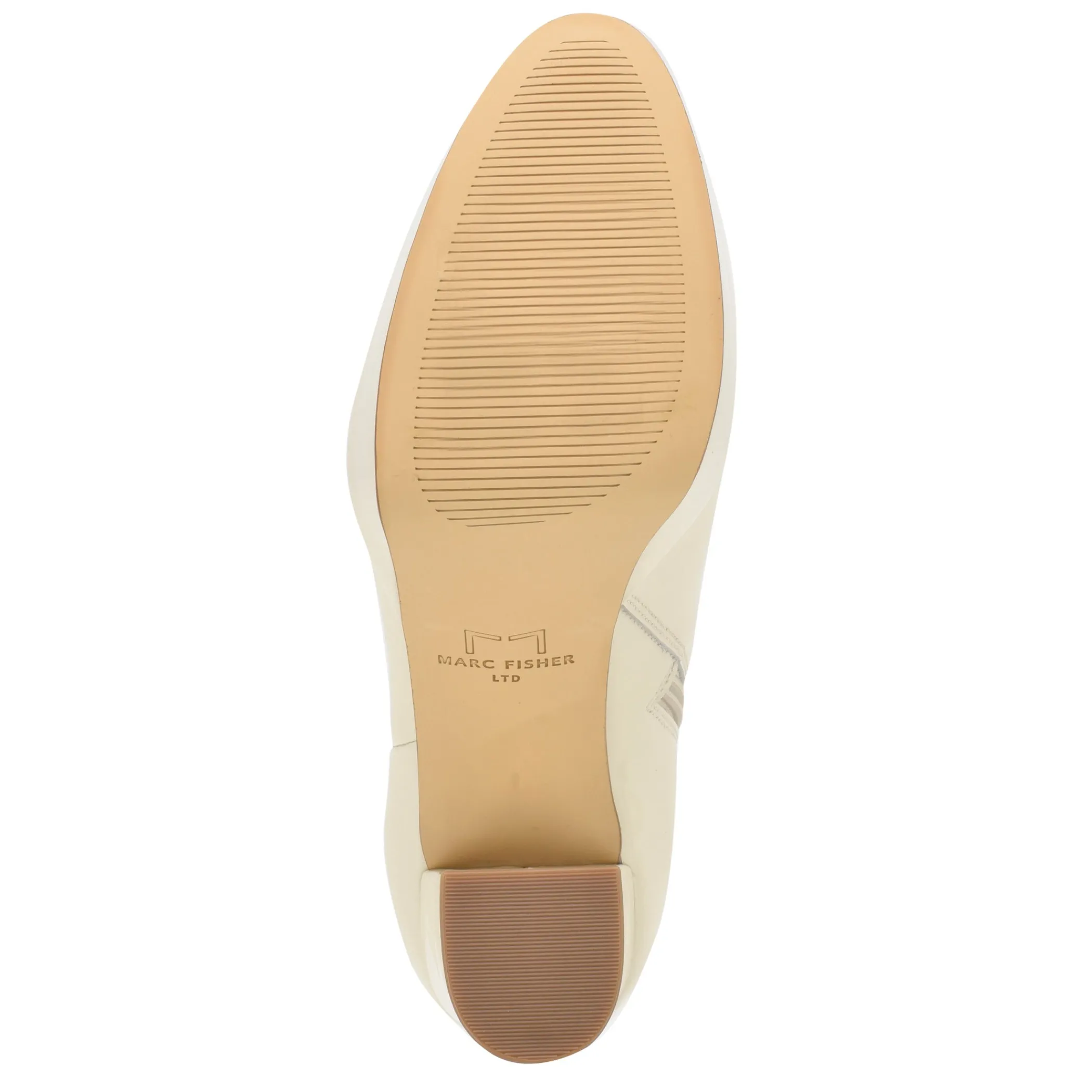 Sale Marc Fisher Caled Platform Bootie Chic Cream Patent