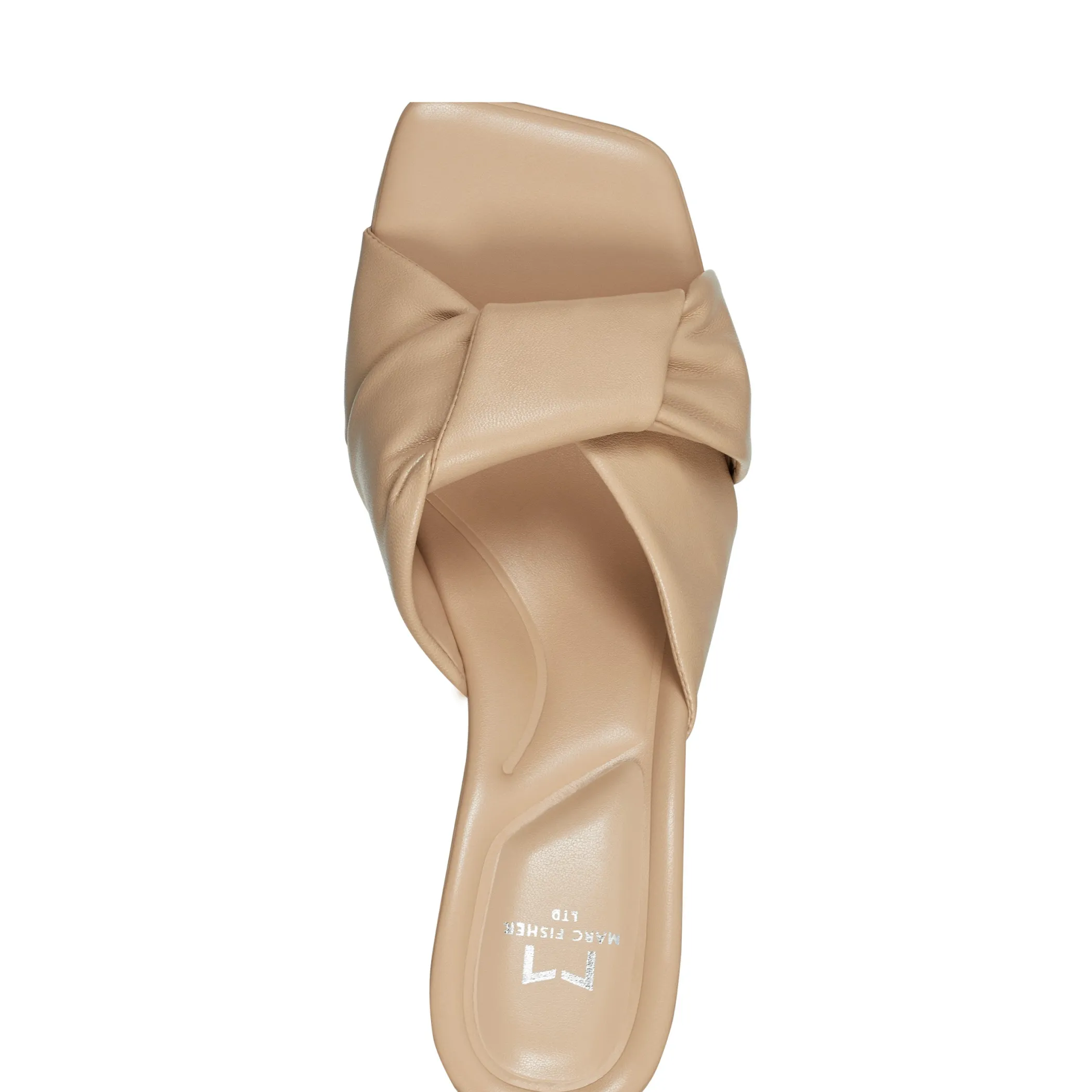Outlet Marc Fisher Calia Block Heel Sandal Light Natural