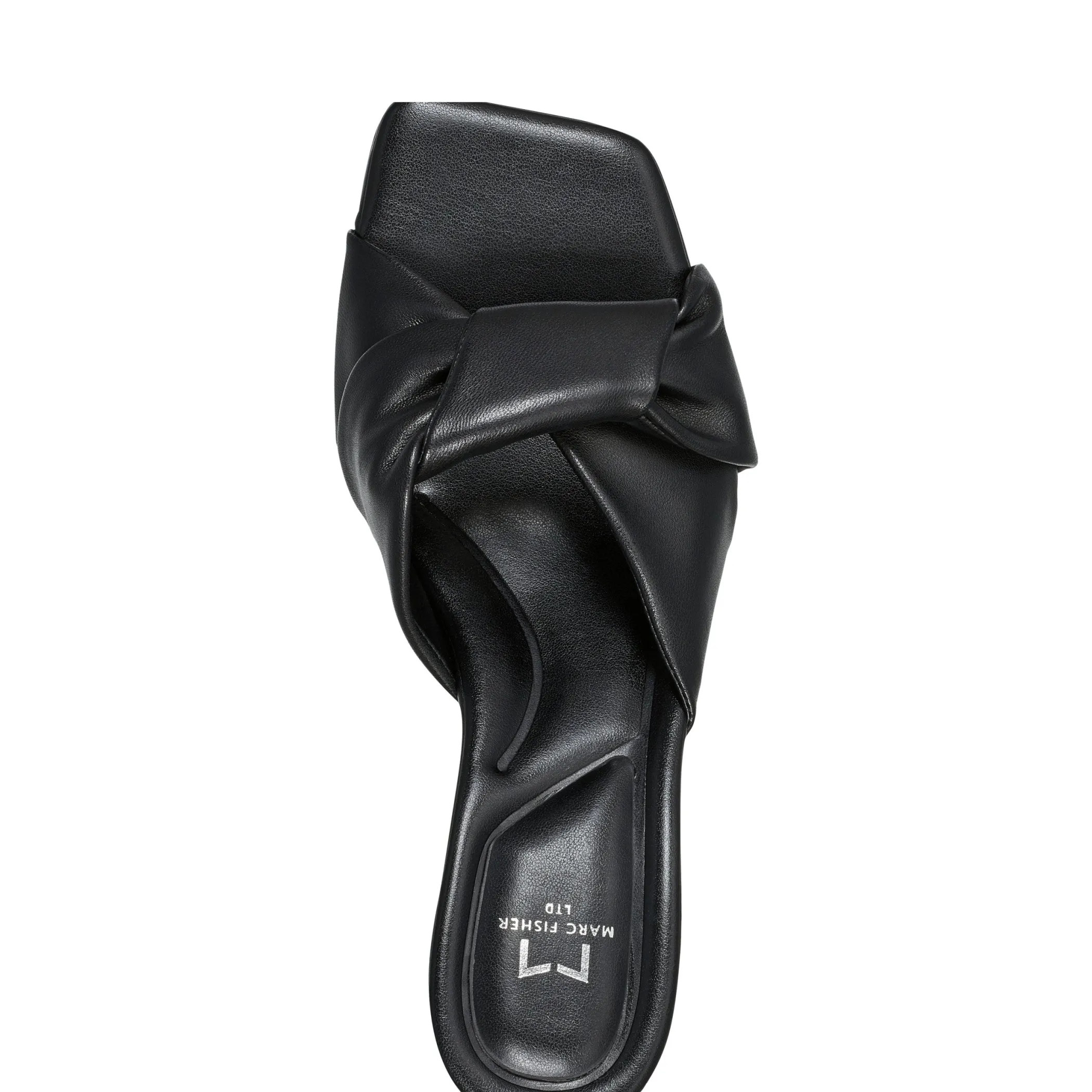 Best Sale Marc Fisher Calia Block Heel Sandal Black