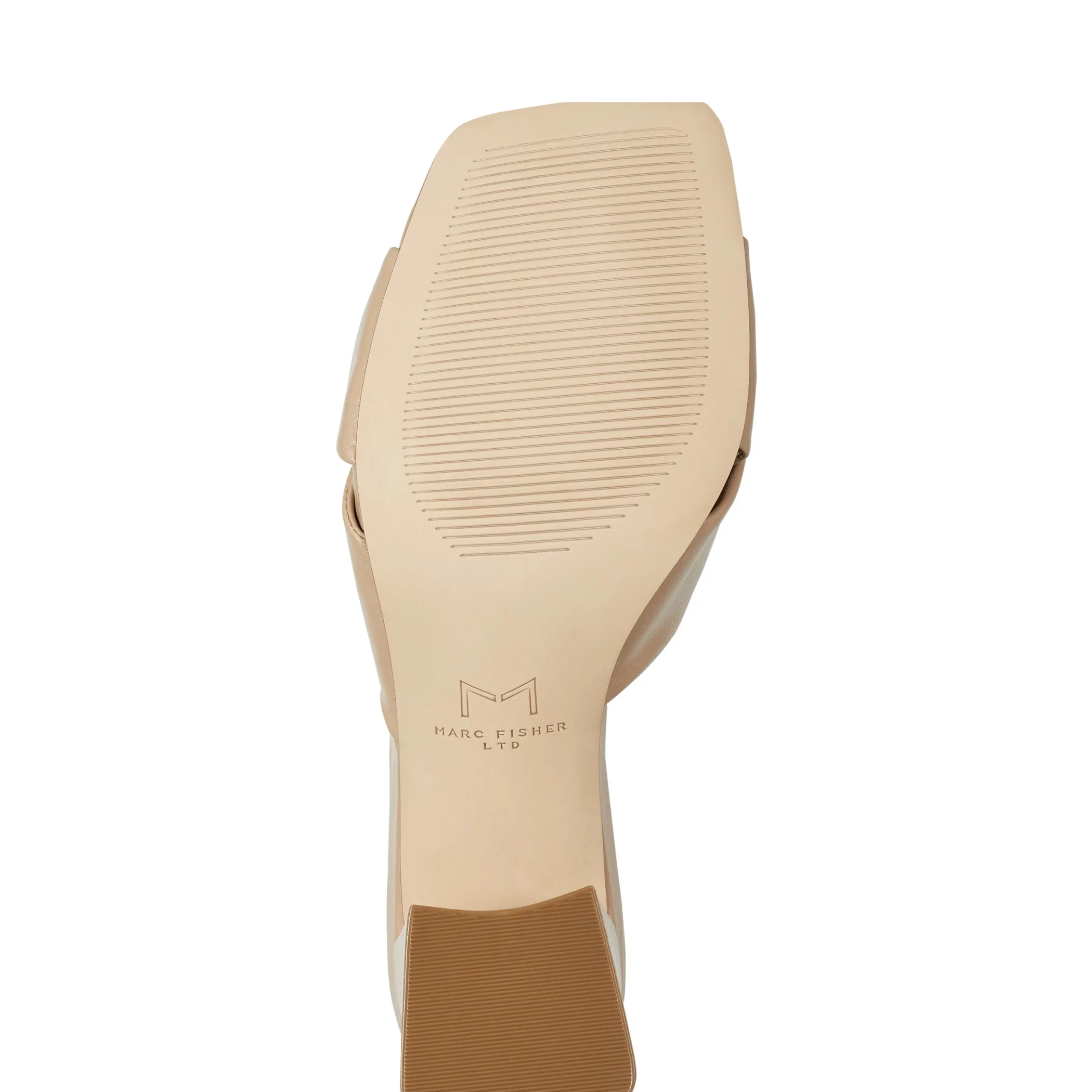 Outlet Marc Fisher Calia Block Heel Sandal Light Natural