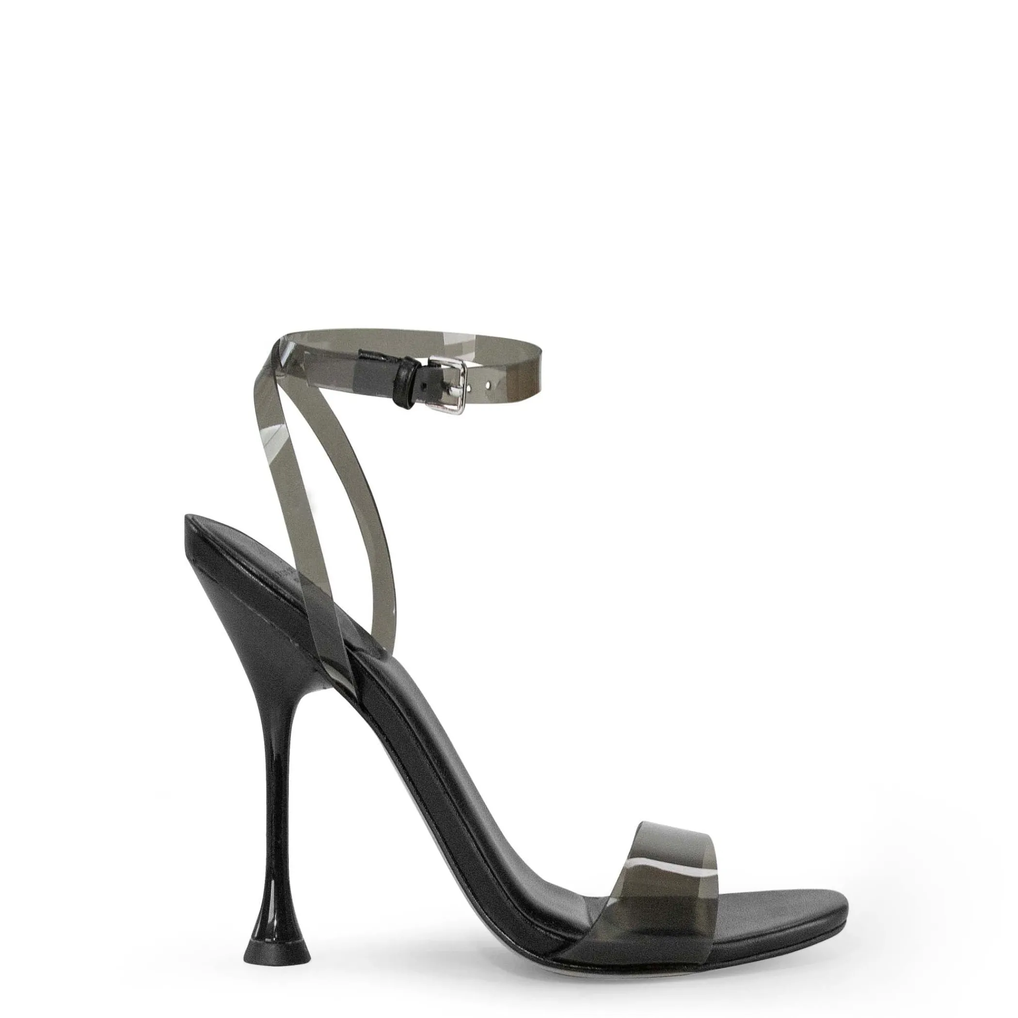 Store Marc Fisher Calisty Strappy Heeled Sandal Smoke Black