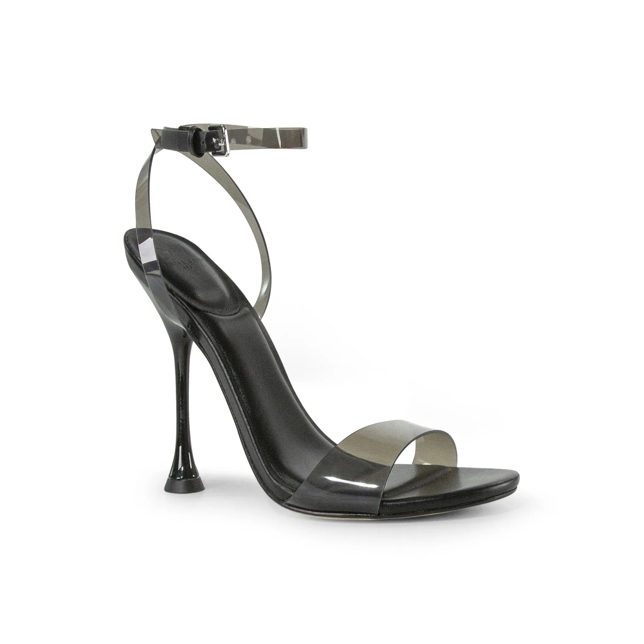 Store Marc Fisher Calisty Strappy Heeled Sandal Smoke Black