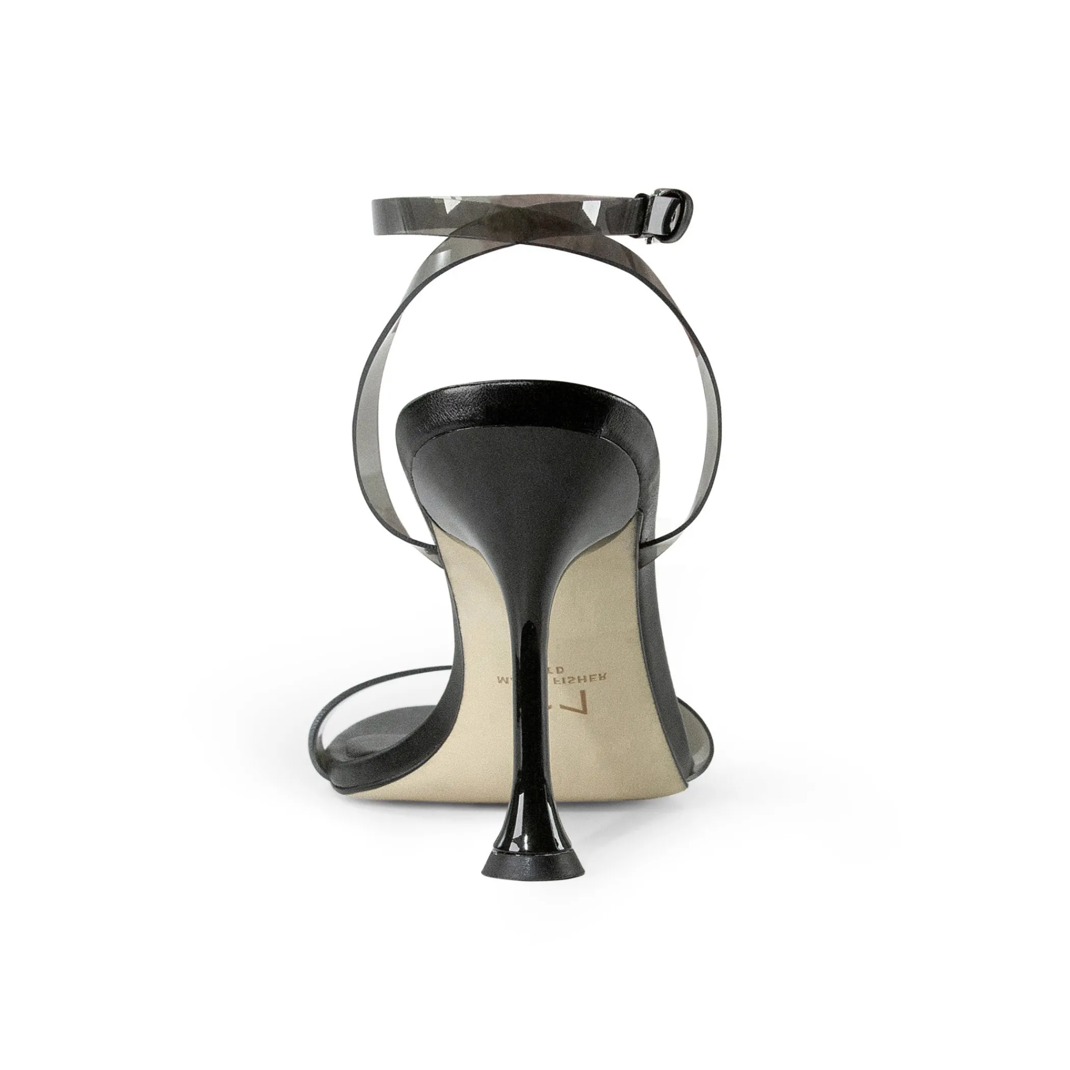 Store Marc Fisher Calisty Strappy Heeled Sandal Smoke Black