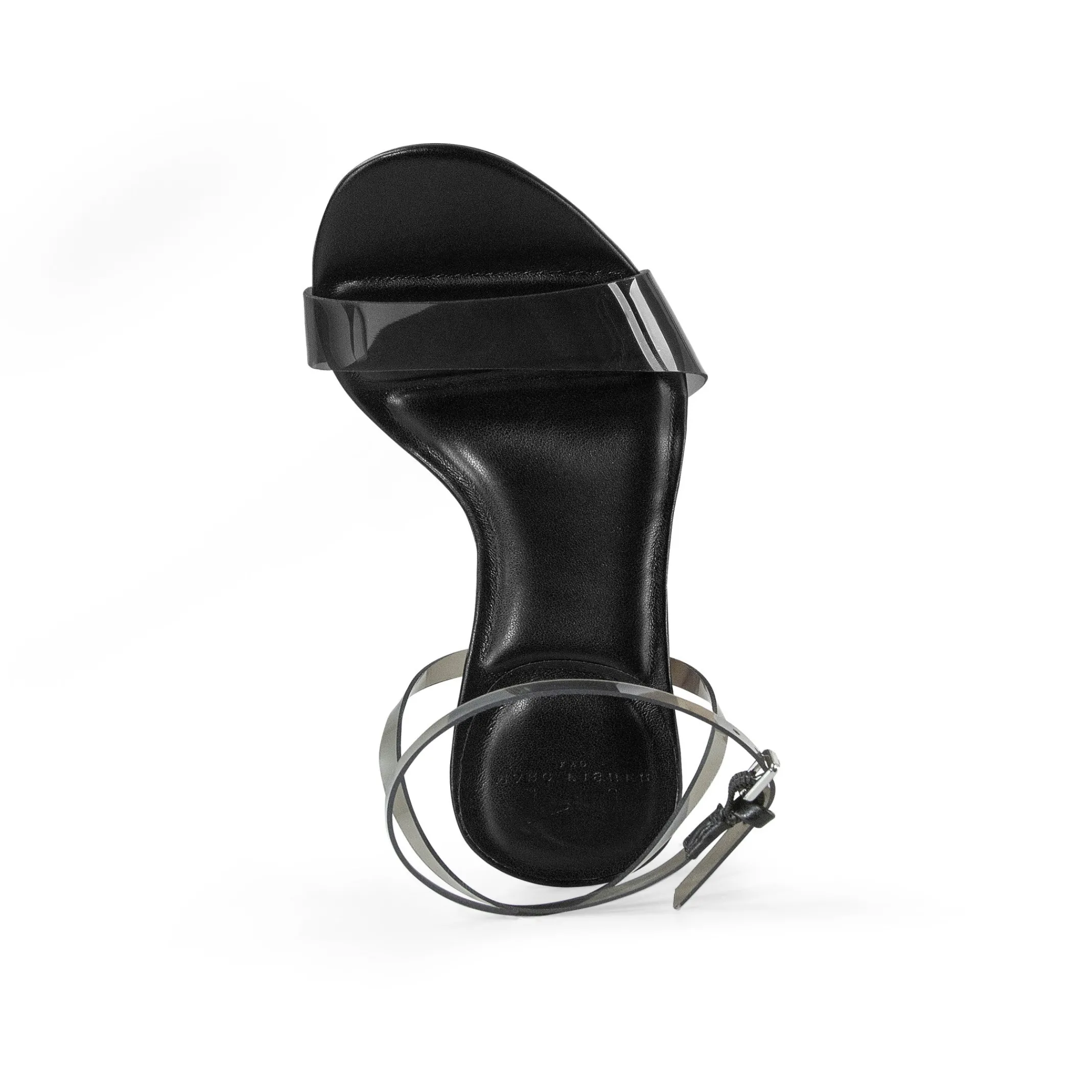 Store Marc Fisher Calisty Strappy Heeled Sandal Smoke Black