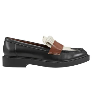 Hot Marc Fisher Calixy Loafer Black/Cream/Brown