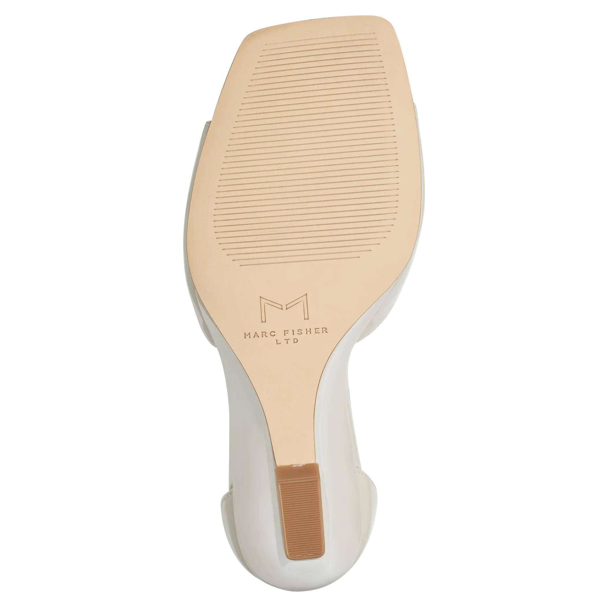Online Marc Fisher Camira Wedge Sandal Ivory Patent