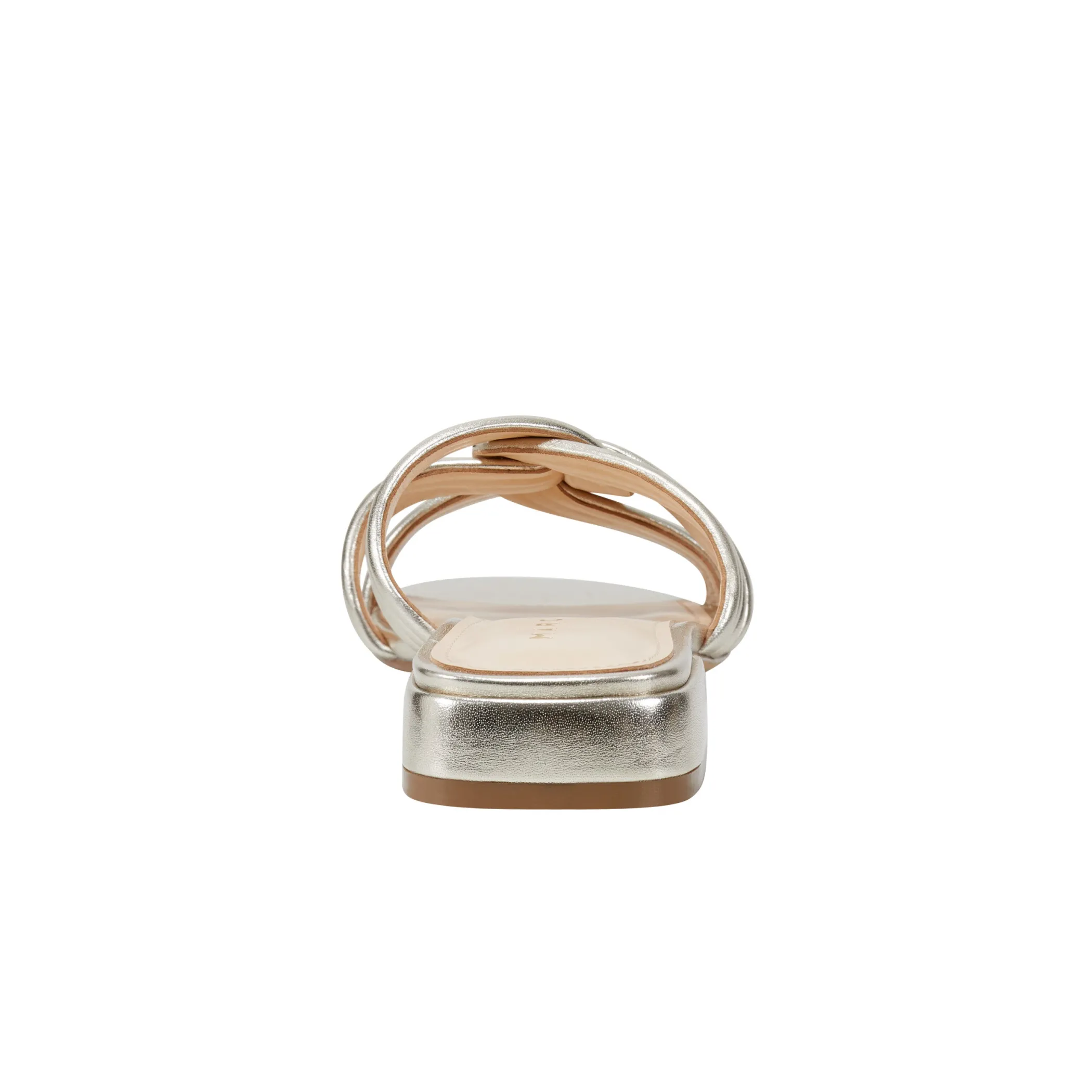 Best Sale Marc Fisher Casara Slide Sandal Platino