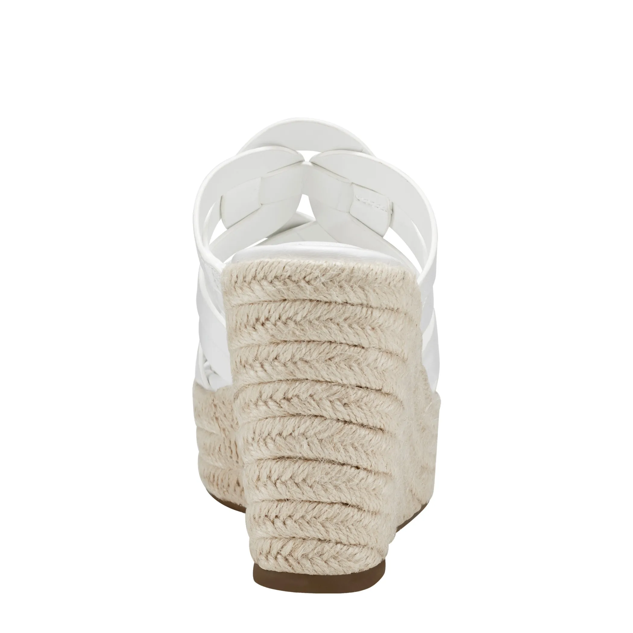 Best Marc Fisher Cazzie Espadrille Wedge Sandal White