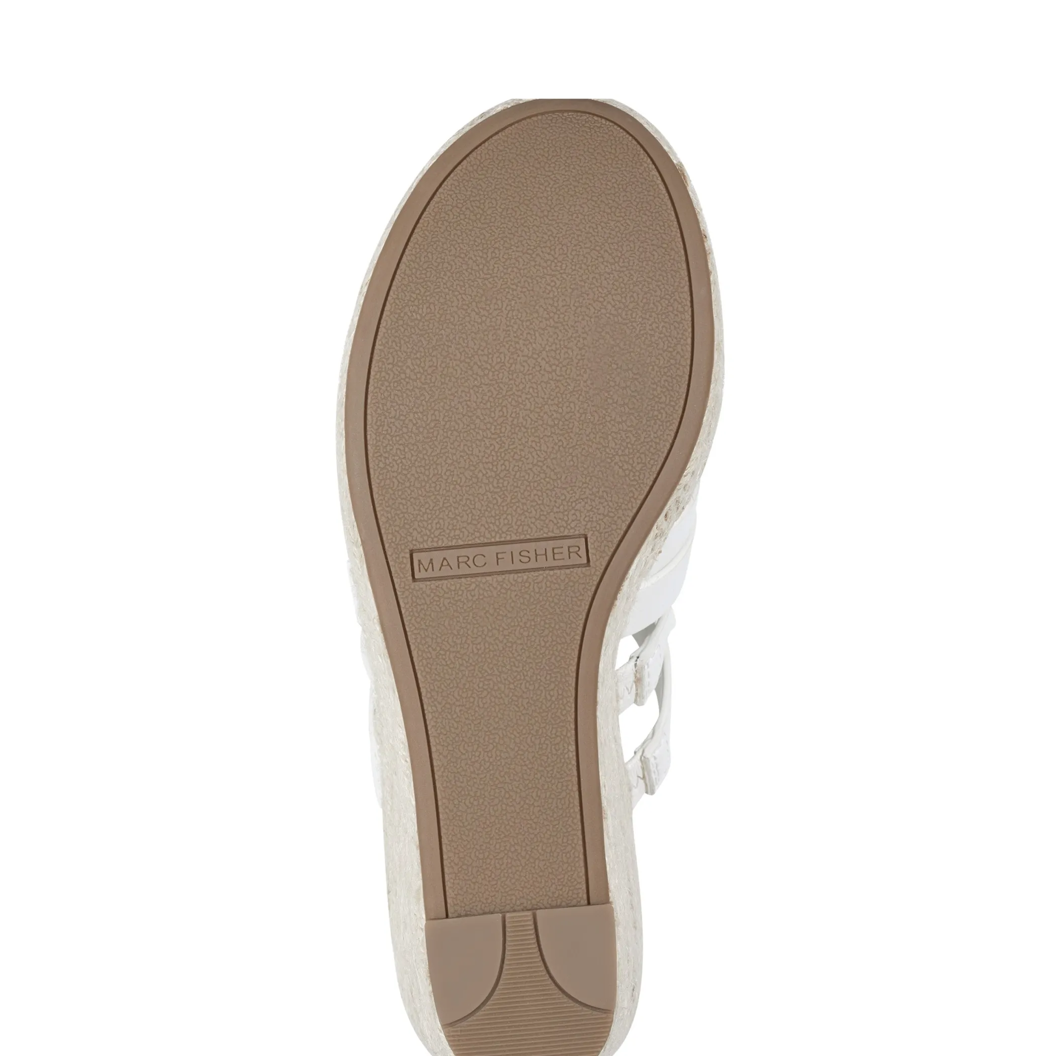 Best Marc Fisher Cazzie Espadrille Wedge Sandal White