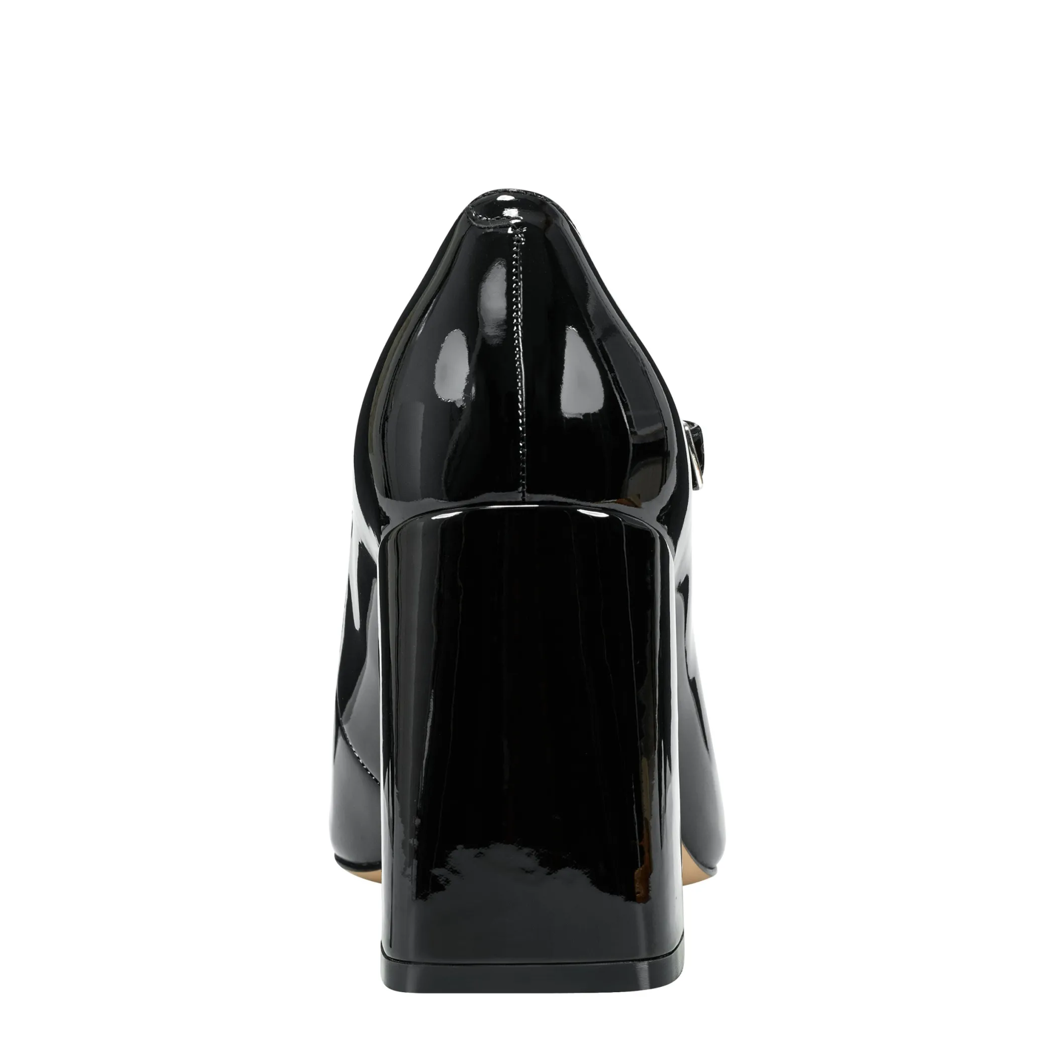 Clearance Marc Fisher Charin Block Heel Mary Jane Black Patent