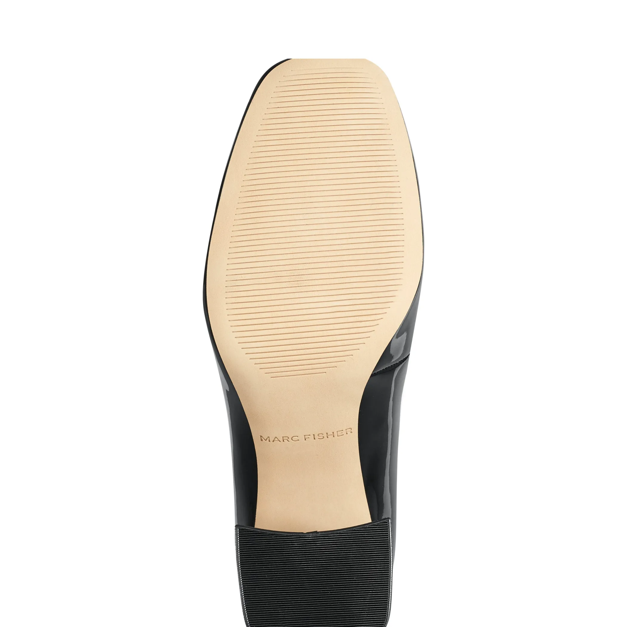 Clearance Marc Fisher Charin Block Heel Mary Jane Black Patent