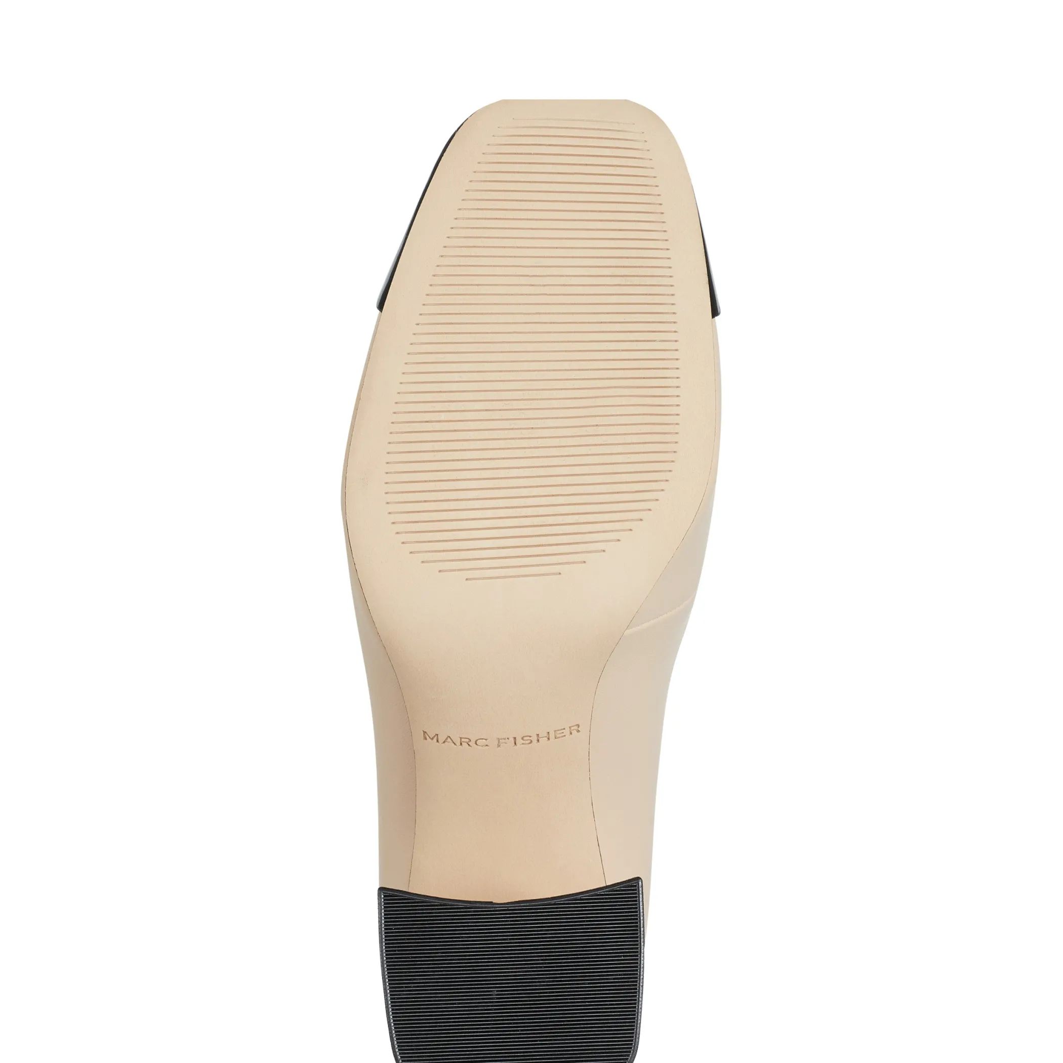 Discount Marc Fisher Charine Cap Toe Mary Jane Natural/Black