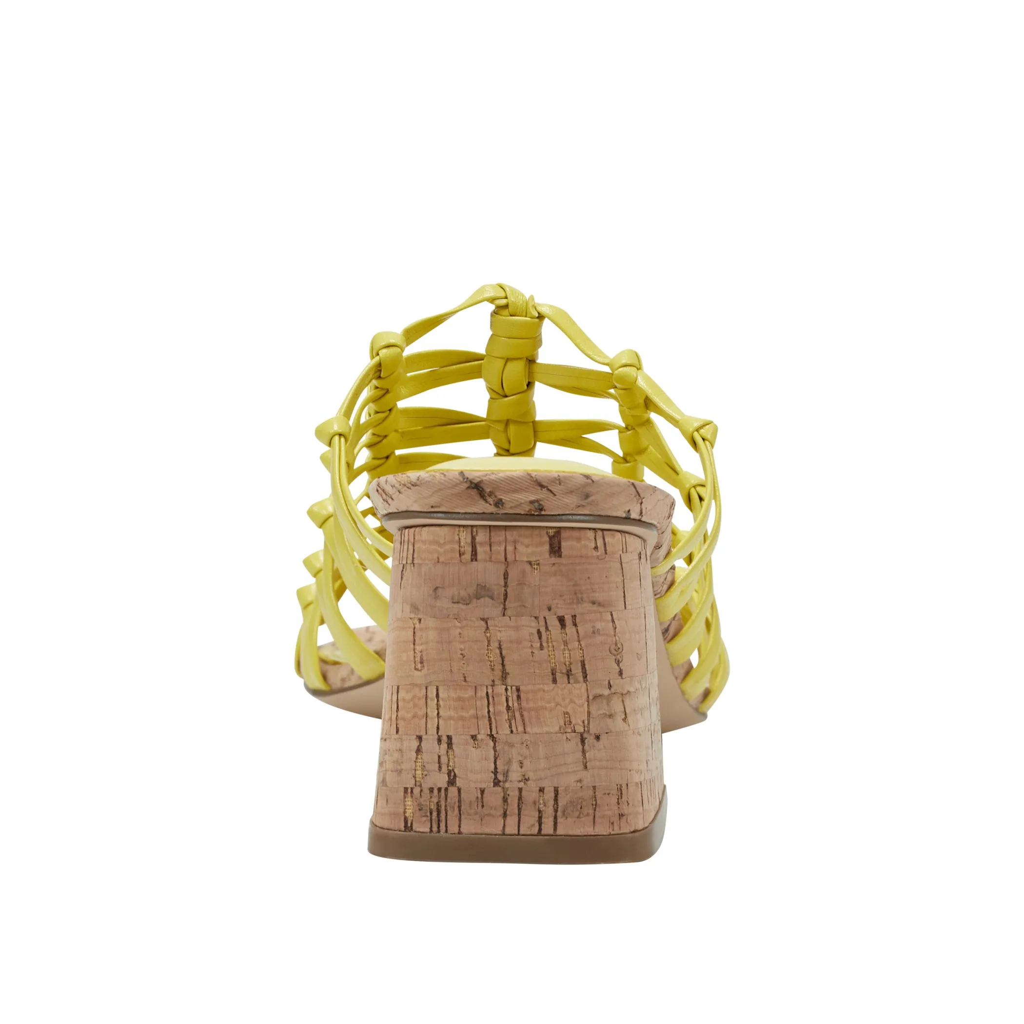 Sale Marc Fisher Colica Block Heel Sandal Yellow