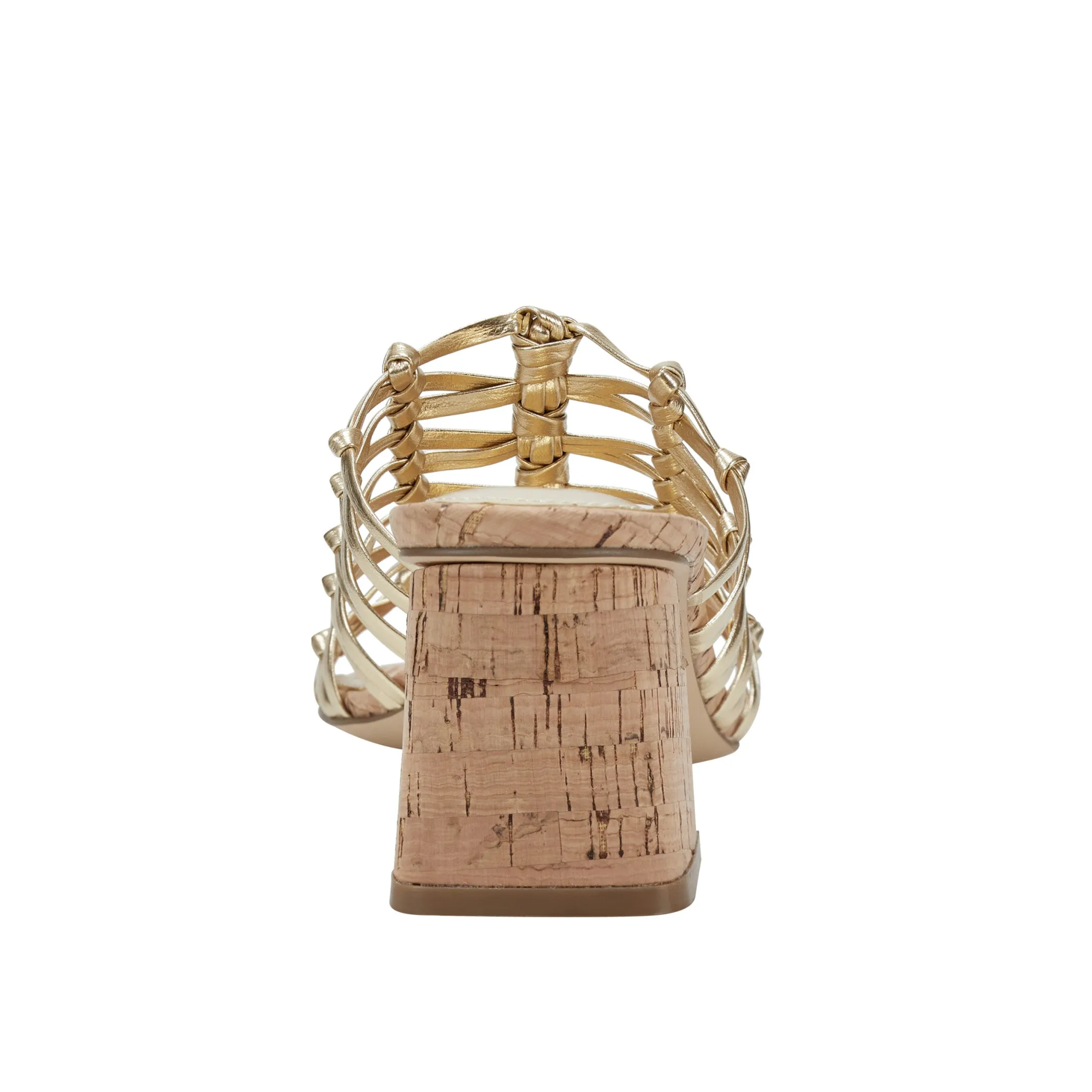 Best Sale Marc Fisher Colica Block Heel Sandal Gold
