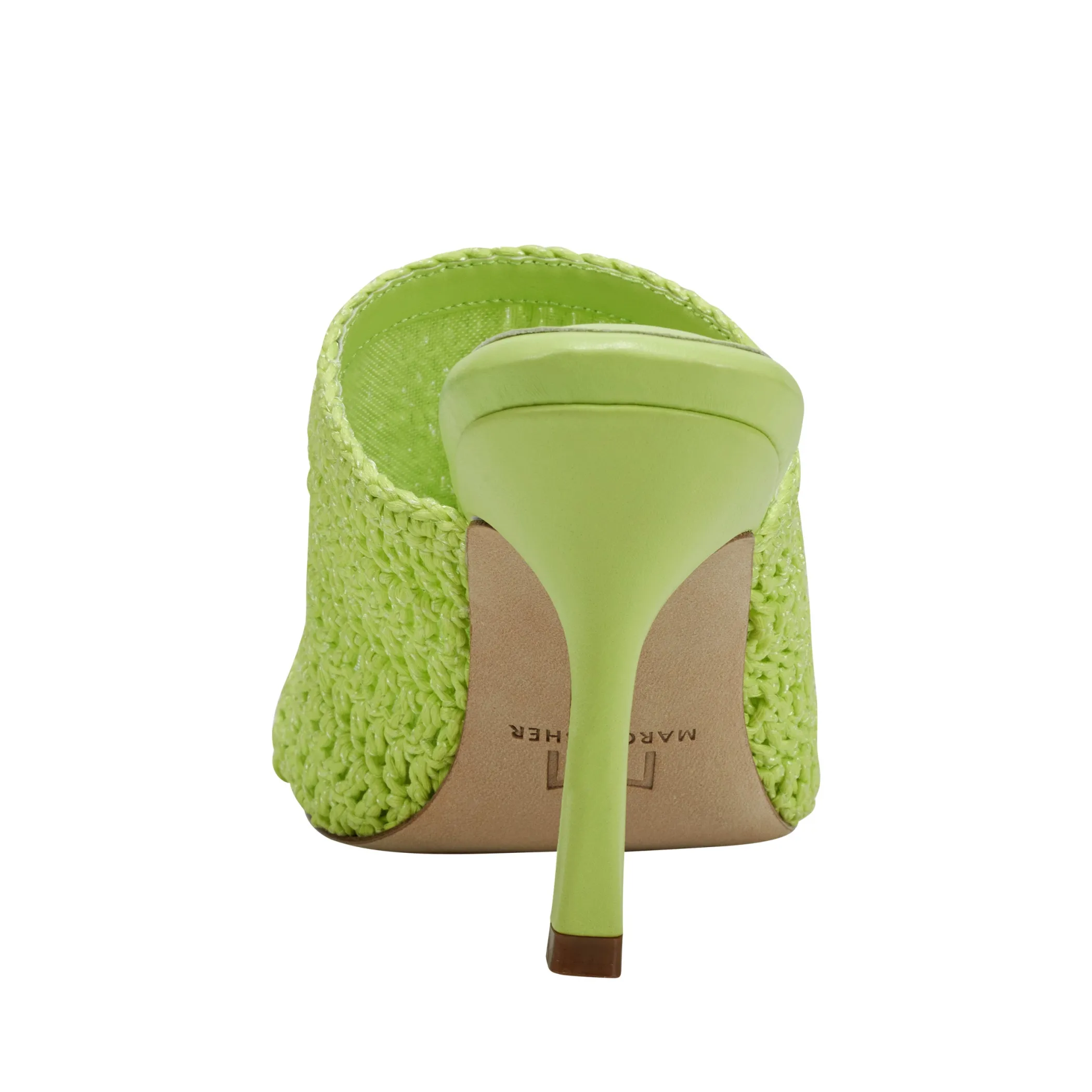 Best Sale Marc Fisher Dako Heeled Mule Light Green