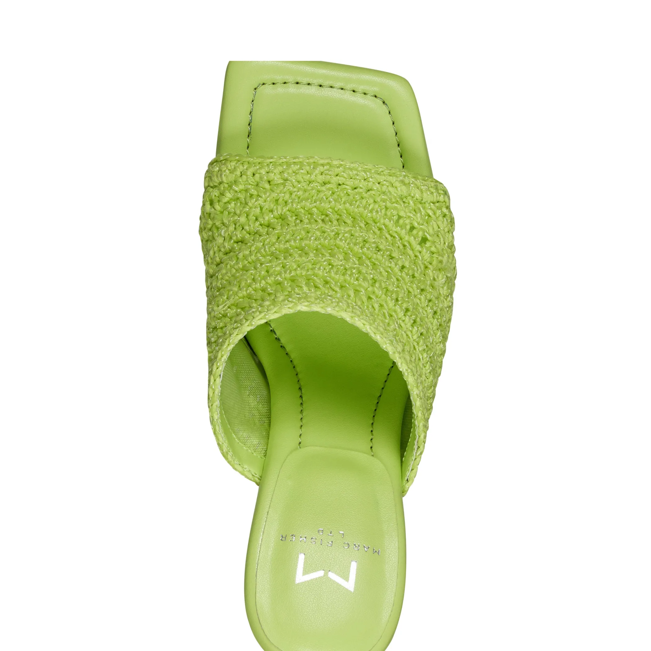 Best Sale Marc Fisher Dako Heeled Mule Light Green