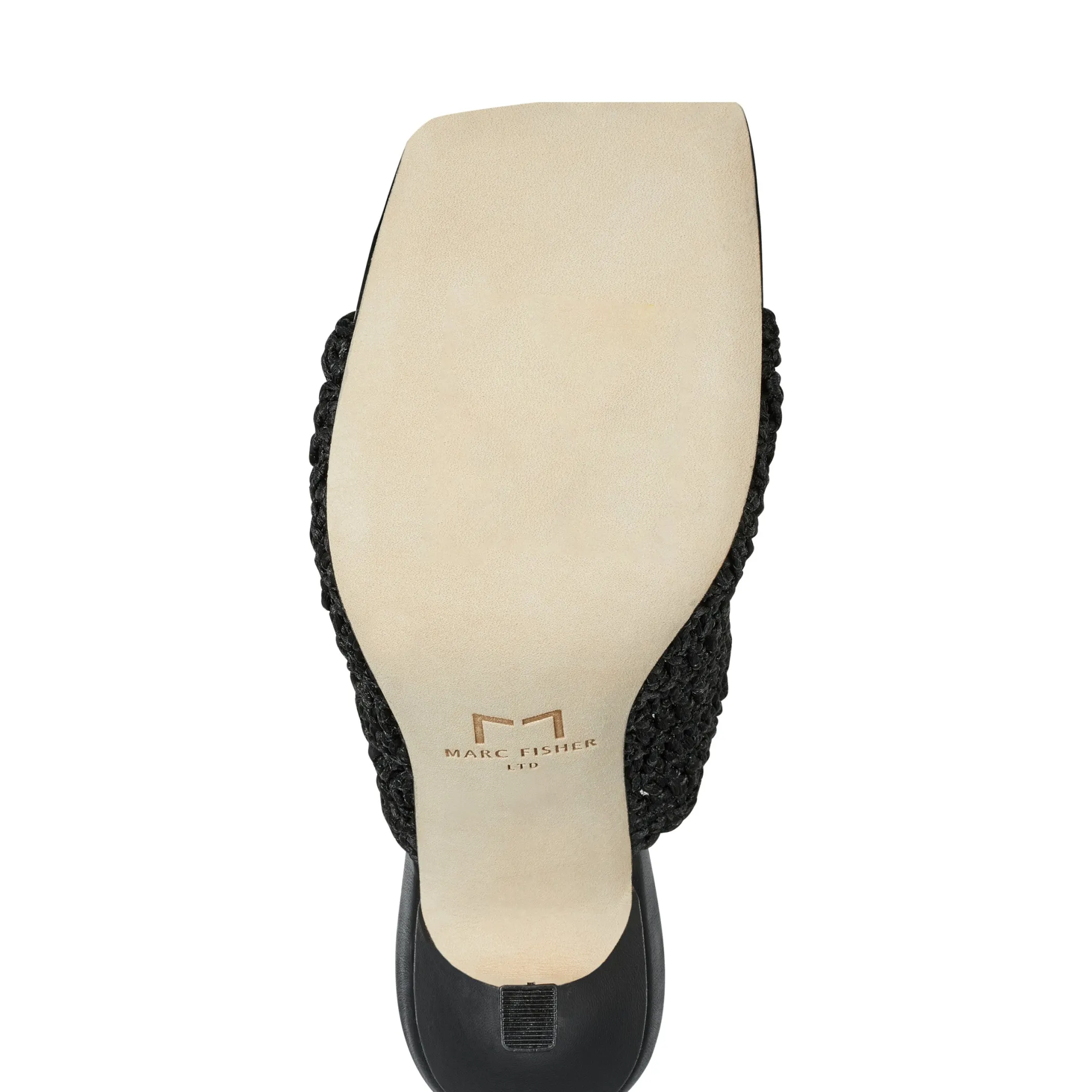 Discount Marc Fisher Dako Heeled Mule Black