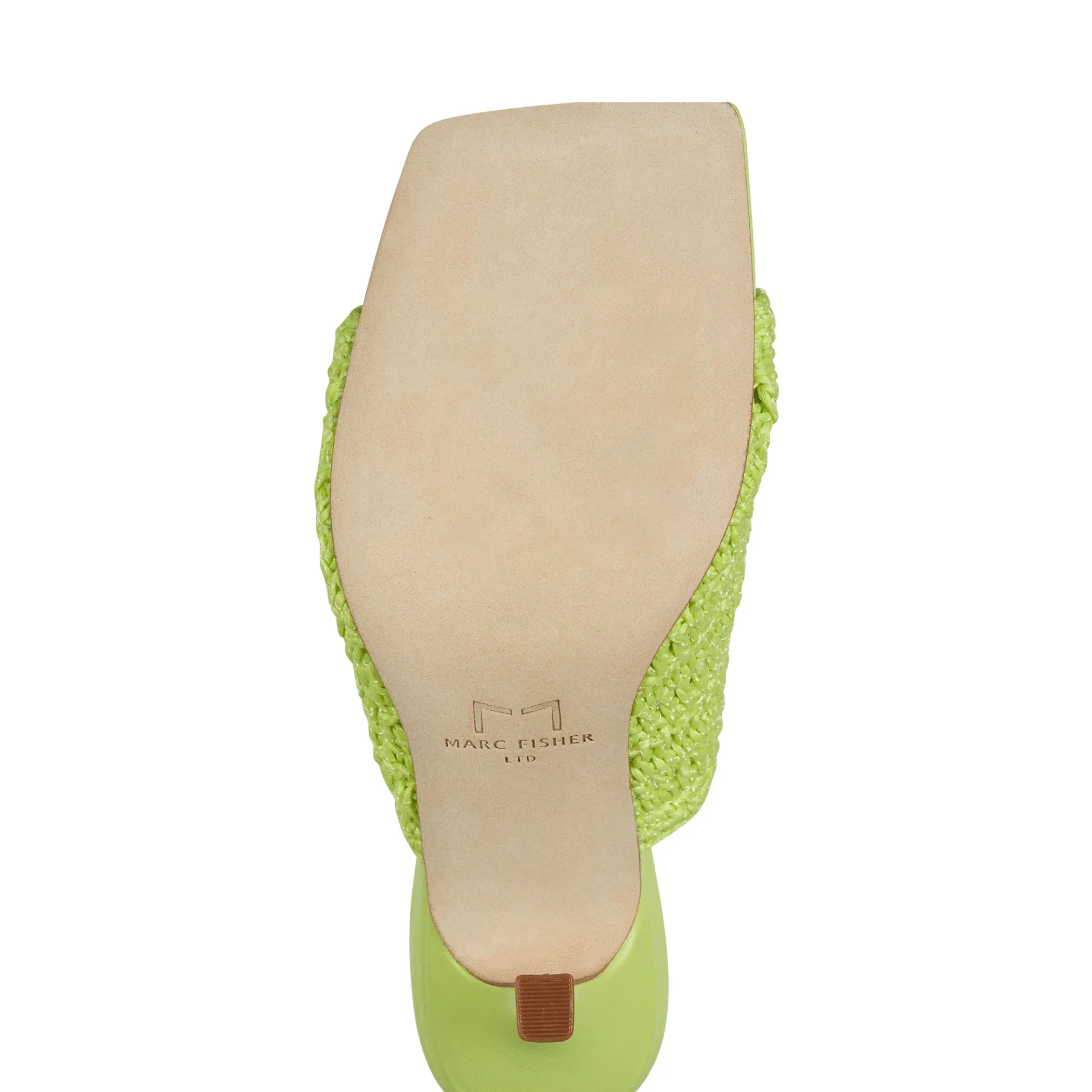 Best Sale Marc Fisher Dako Heeled Mule Light Green