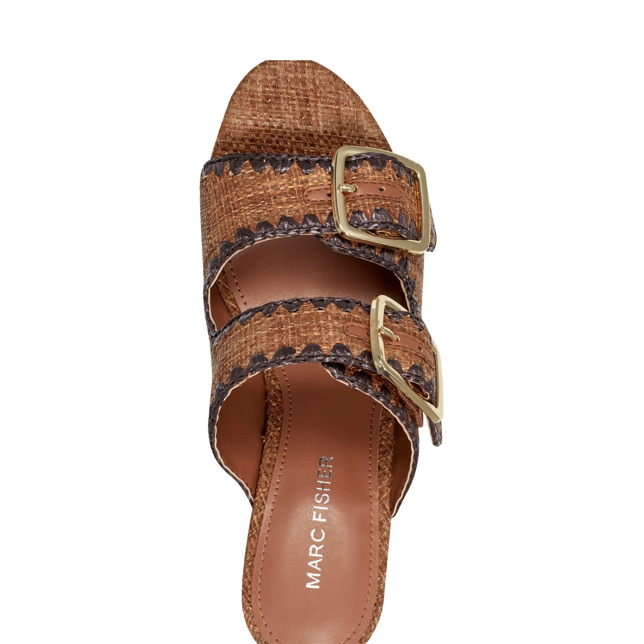 Fashion Marc Fisher Dalen Platform Sandal Brown