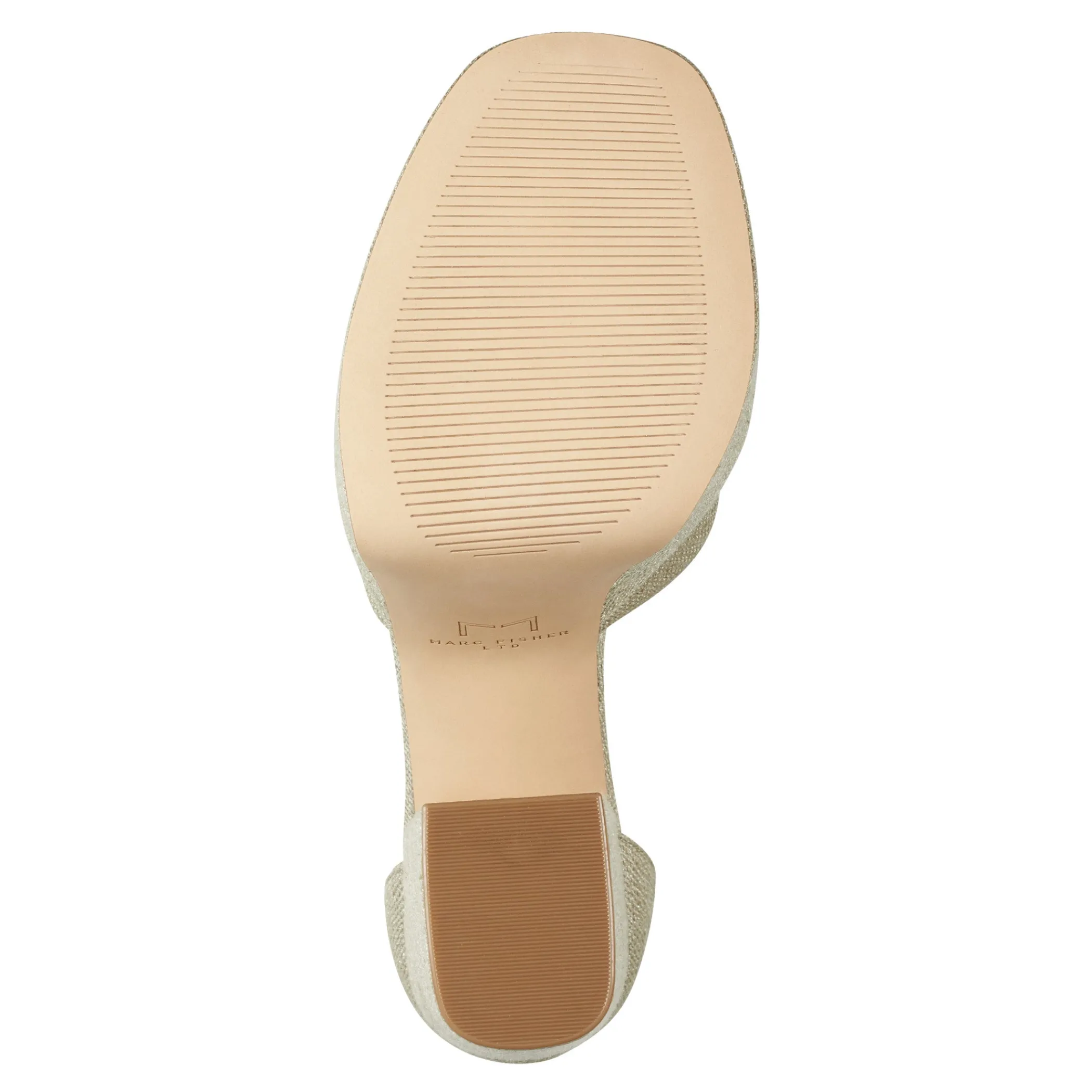 Cheap Marc Fisher Della Platform Sandal Gold Metallic