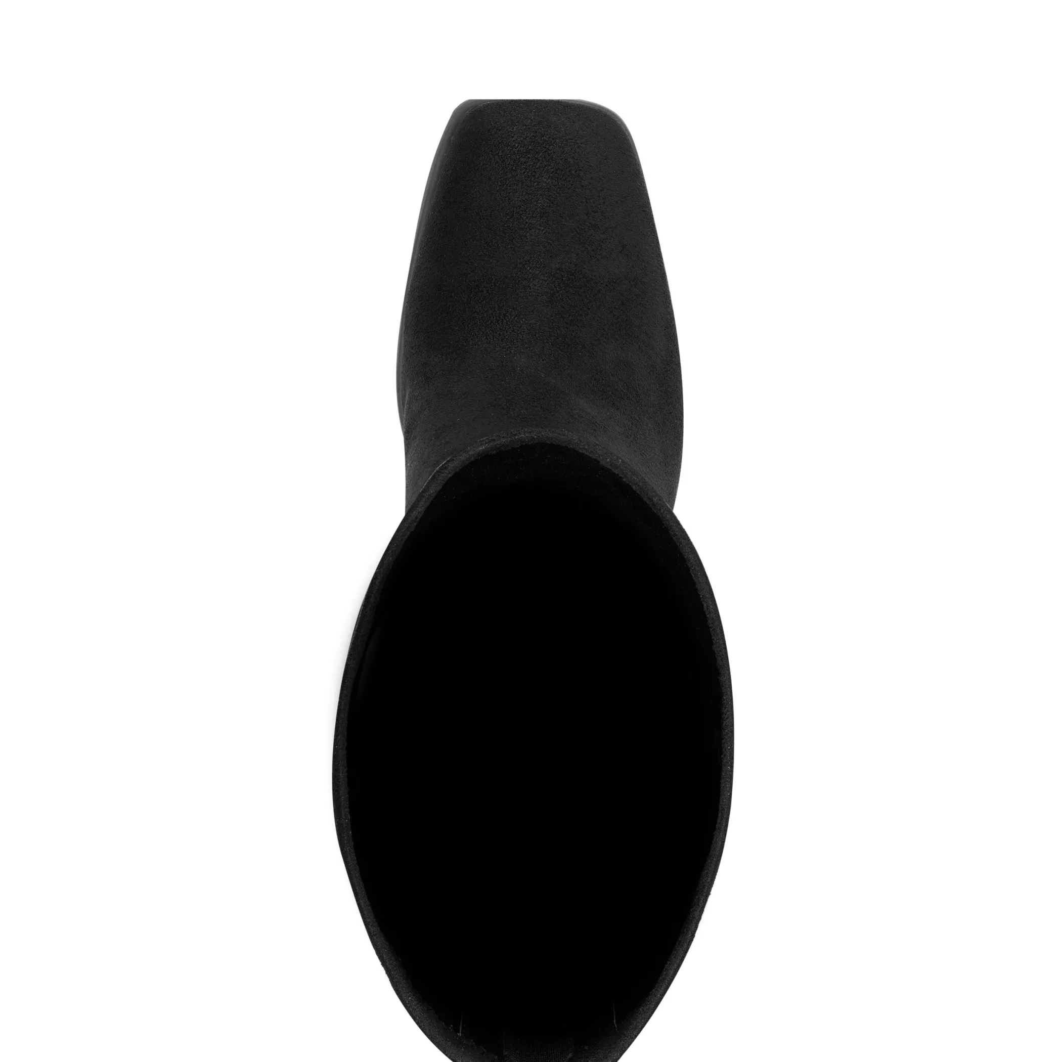 Shop Marc Fisher Denki Over the Knee Square Toe Boot Black Suede