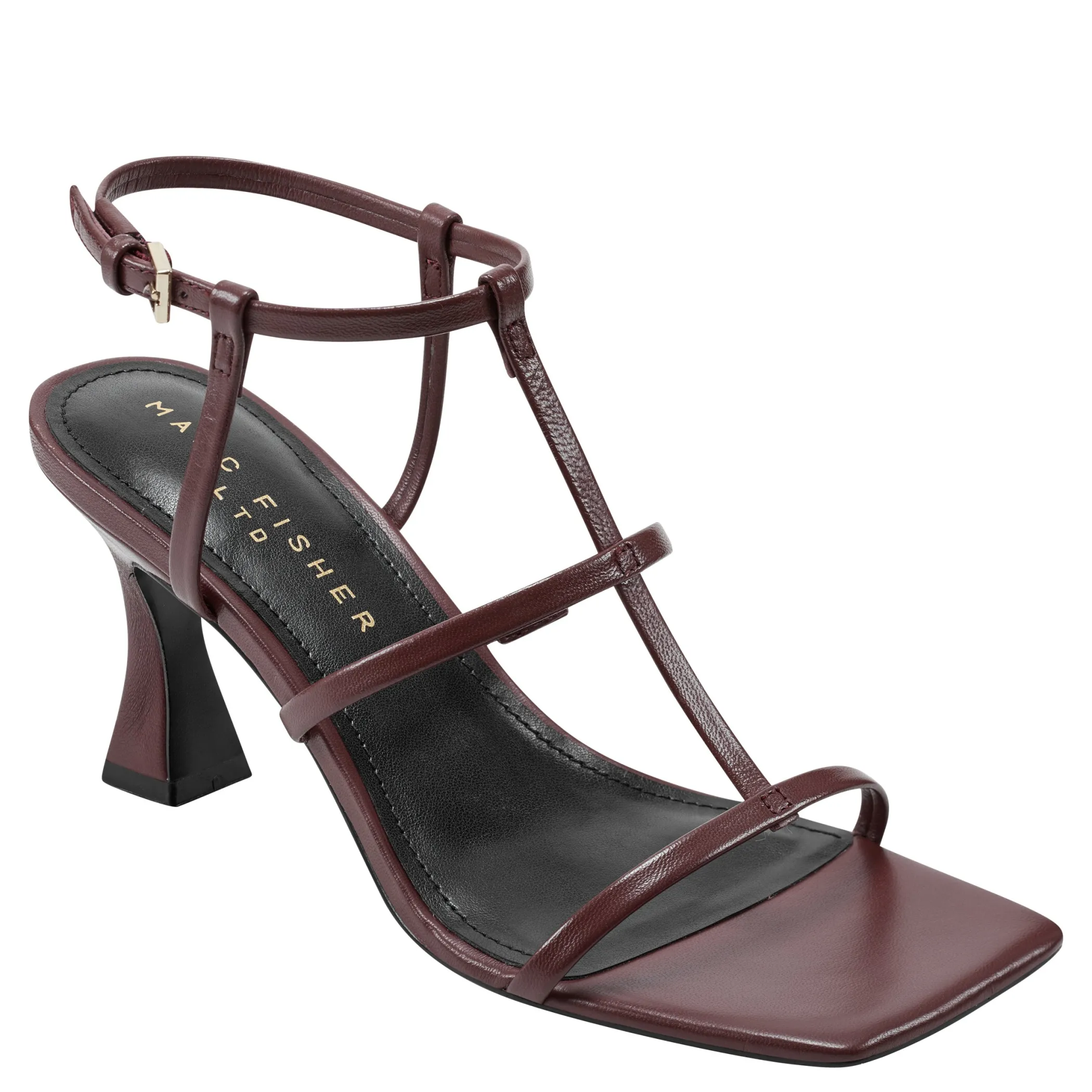 Flash Sale Marc Fisher Dennie Strappy Dress Sandal Burgundy