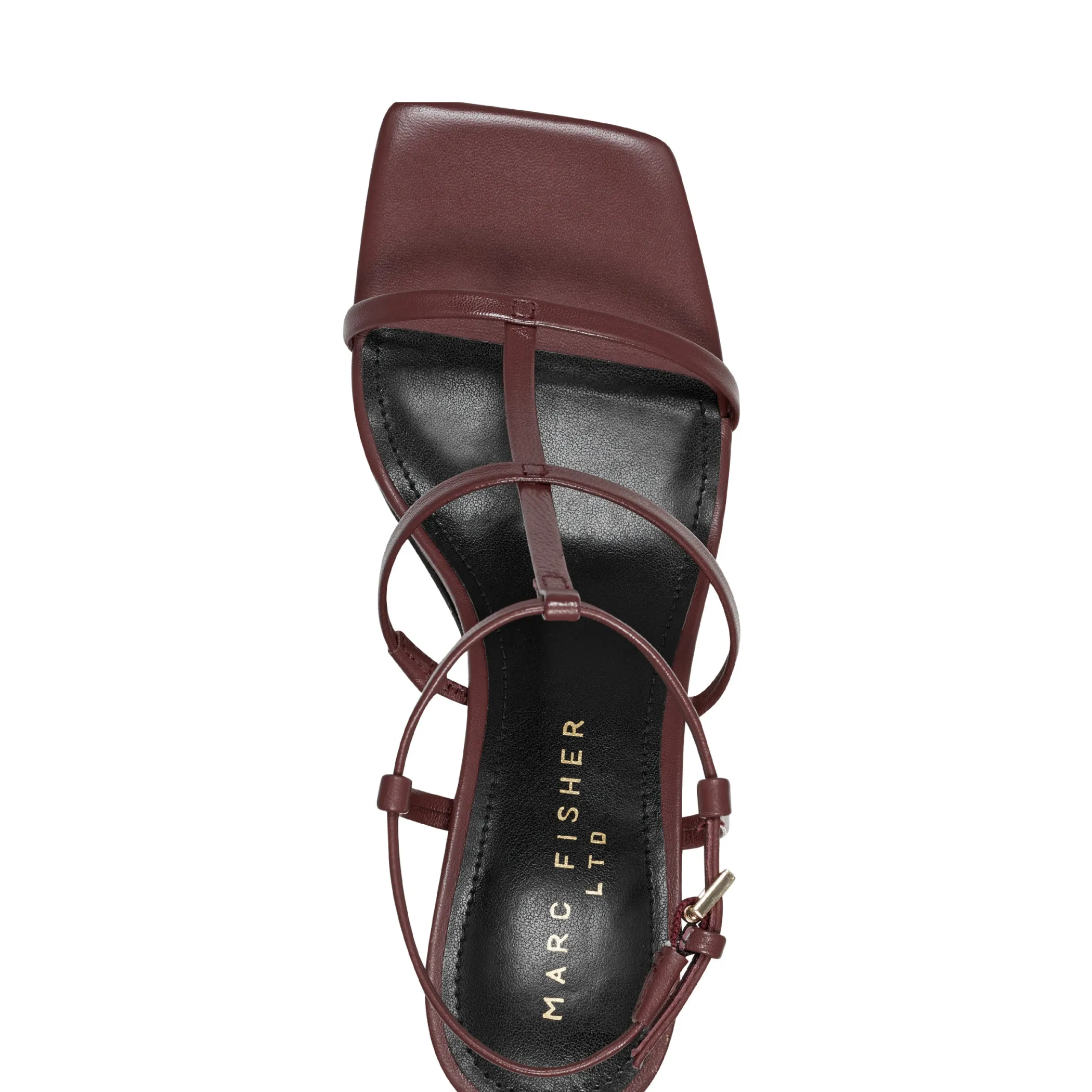 Flash Sale Marc Fisher Dennie Strappy Dress Sandal Burgundy