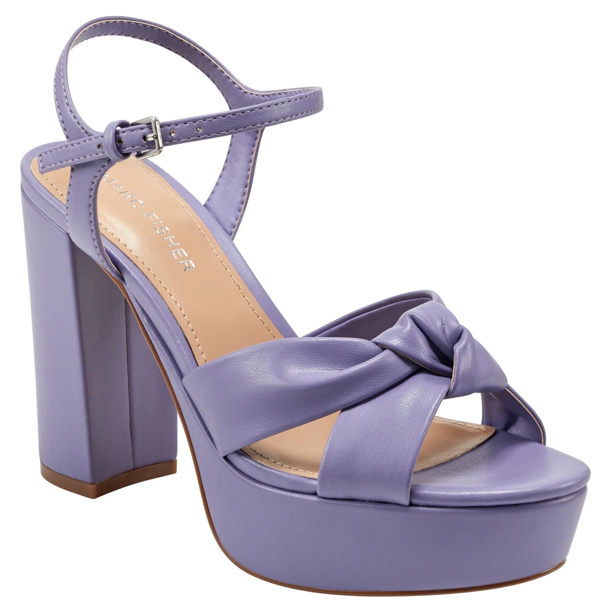 Shop Marc Fisher Deren Platform Sandal Purple