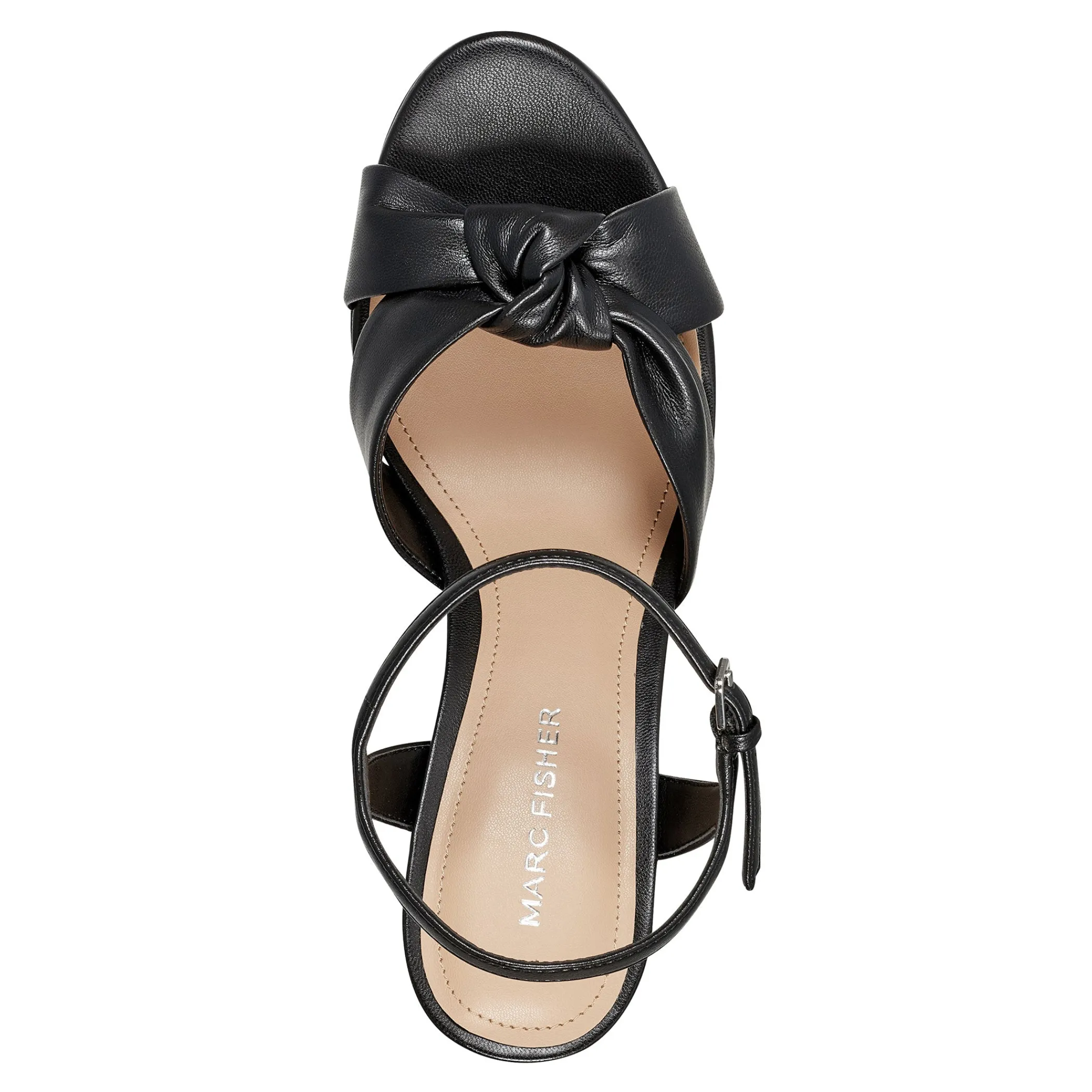 Outlet Marc Fisher Deren Platform Sandal Black