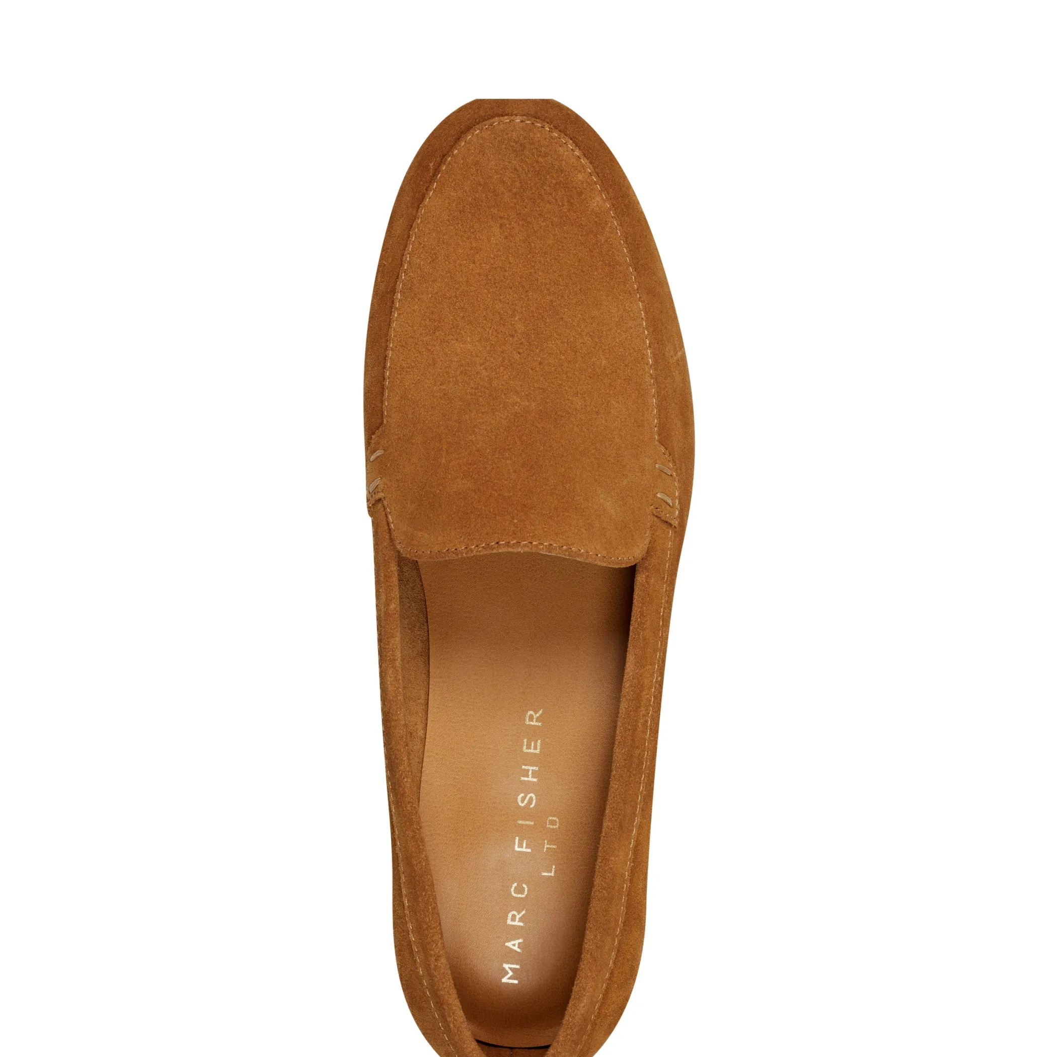 Store Marc Fisher Docida Loafer Brown Suede