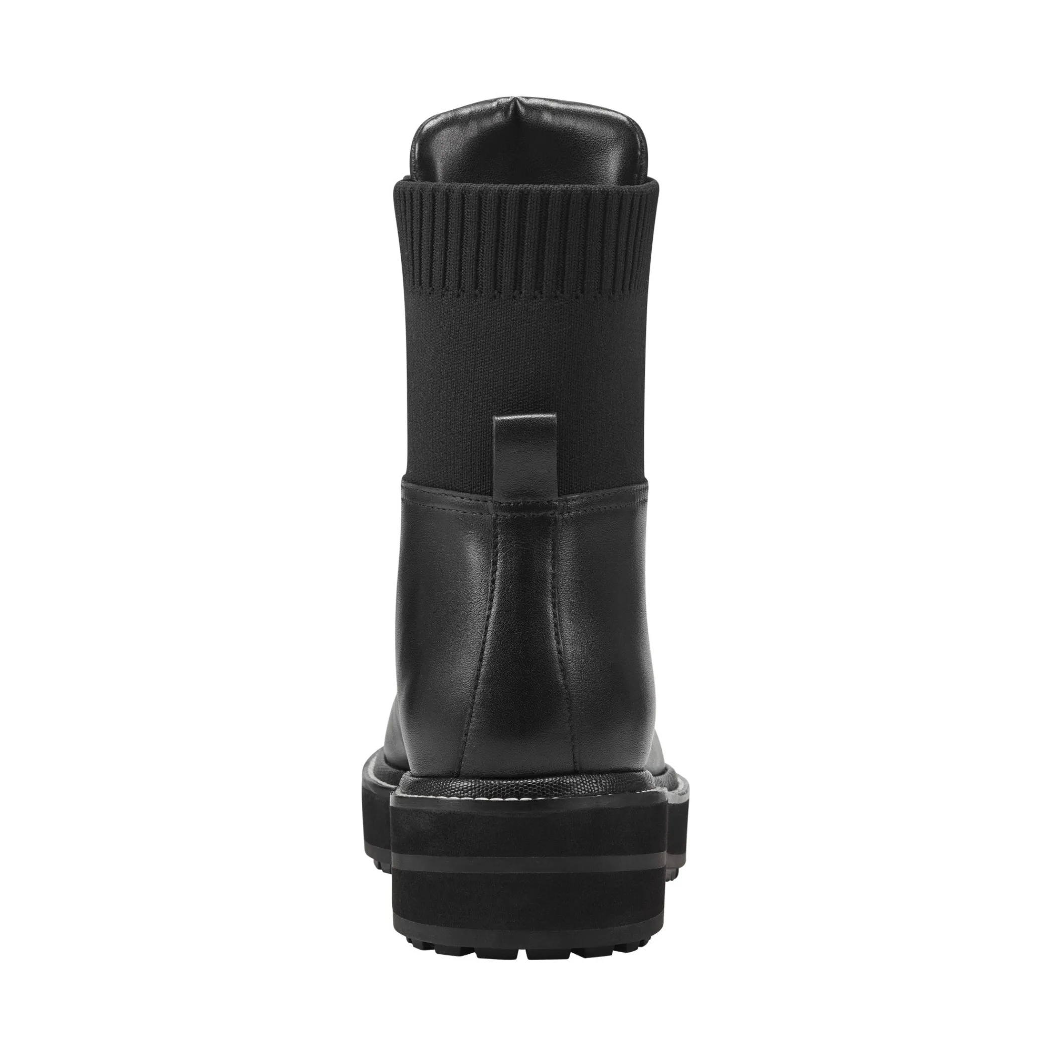 Store Marc Fisher Elwa Lace Up Bootie Black Leather Multi