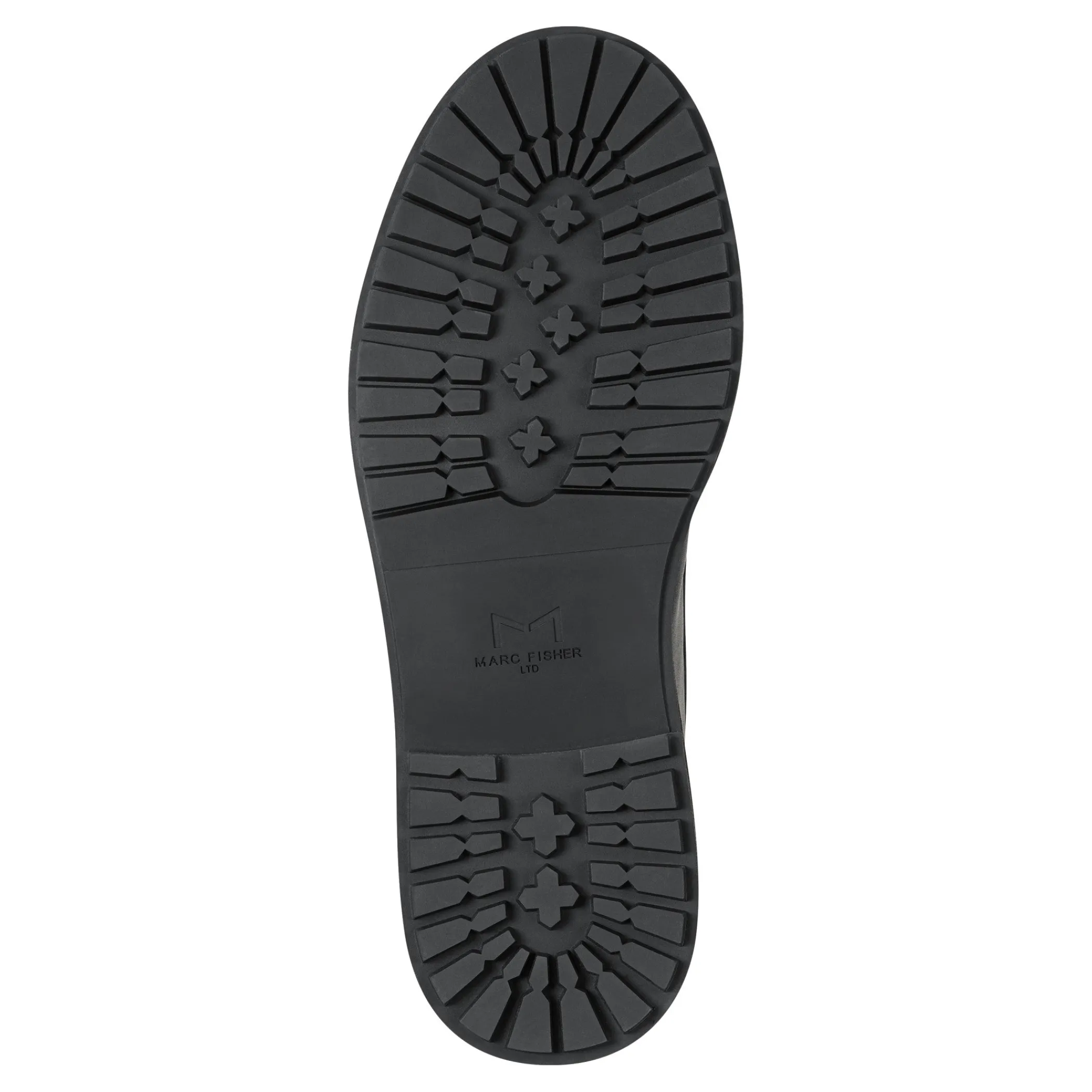 Store Marc Fisher Elwa Lace Up Bootie Black Leather Multi