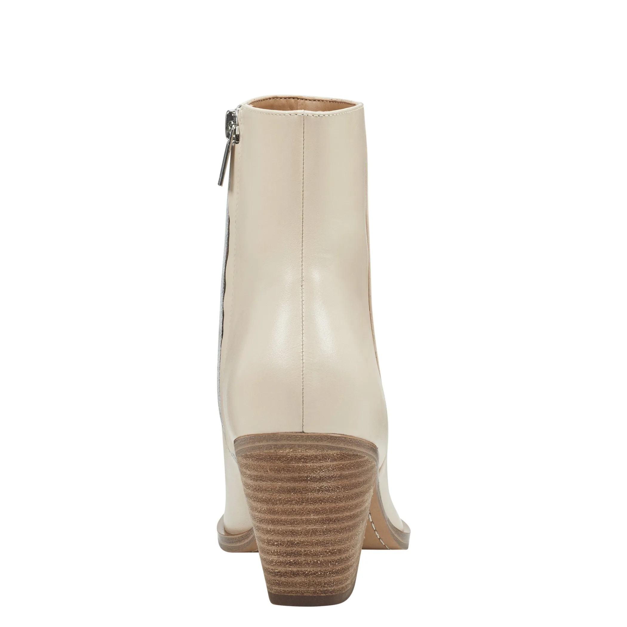 Cheap Marc Fisher Fabina Ankle Bootie Cream Leather