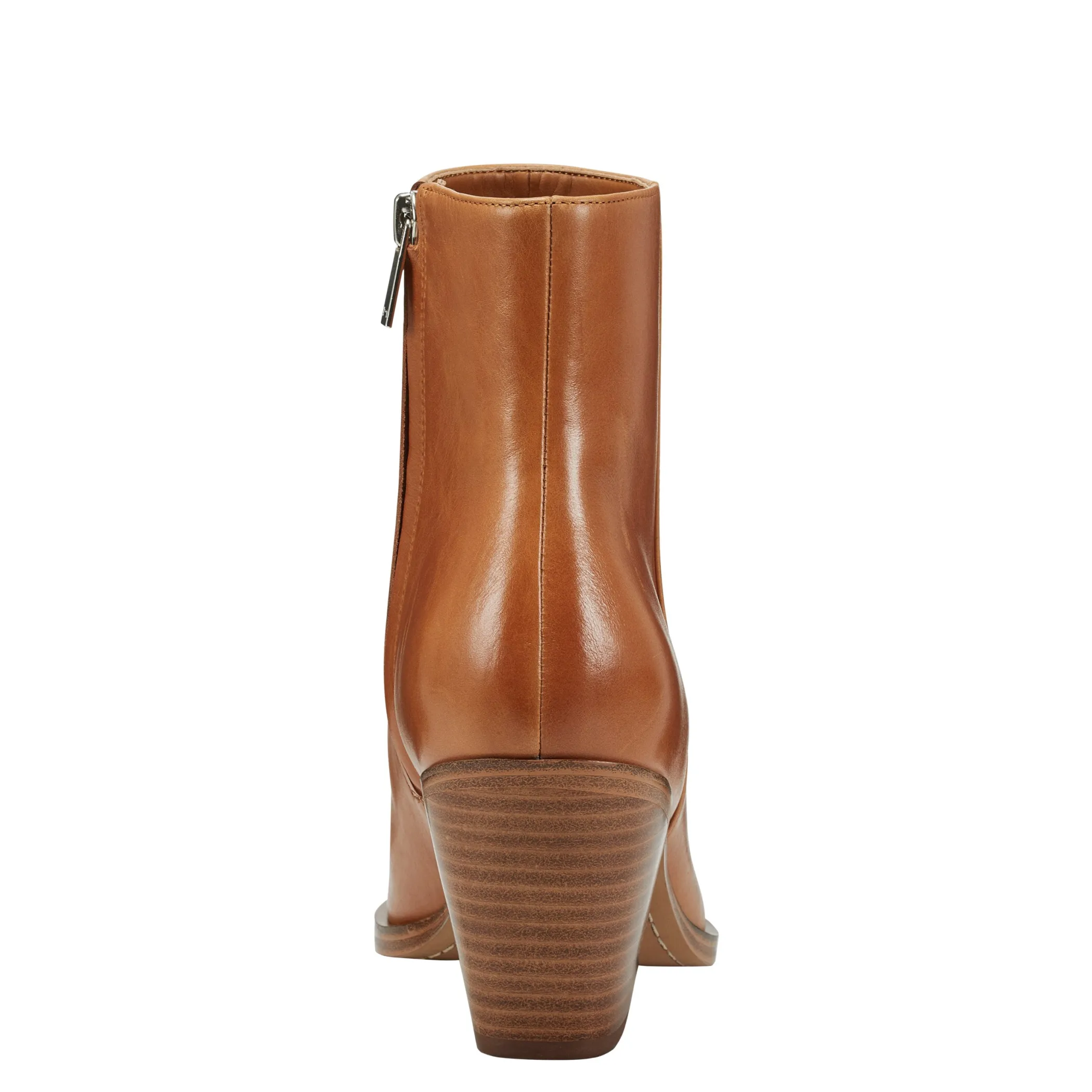 Fashion Marc Fisher Fabina Ankle Bootie Luggage Leather