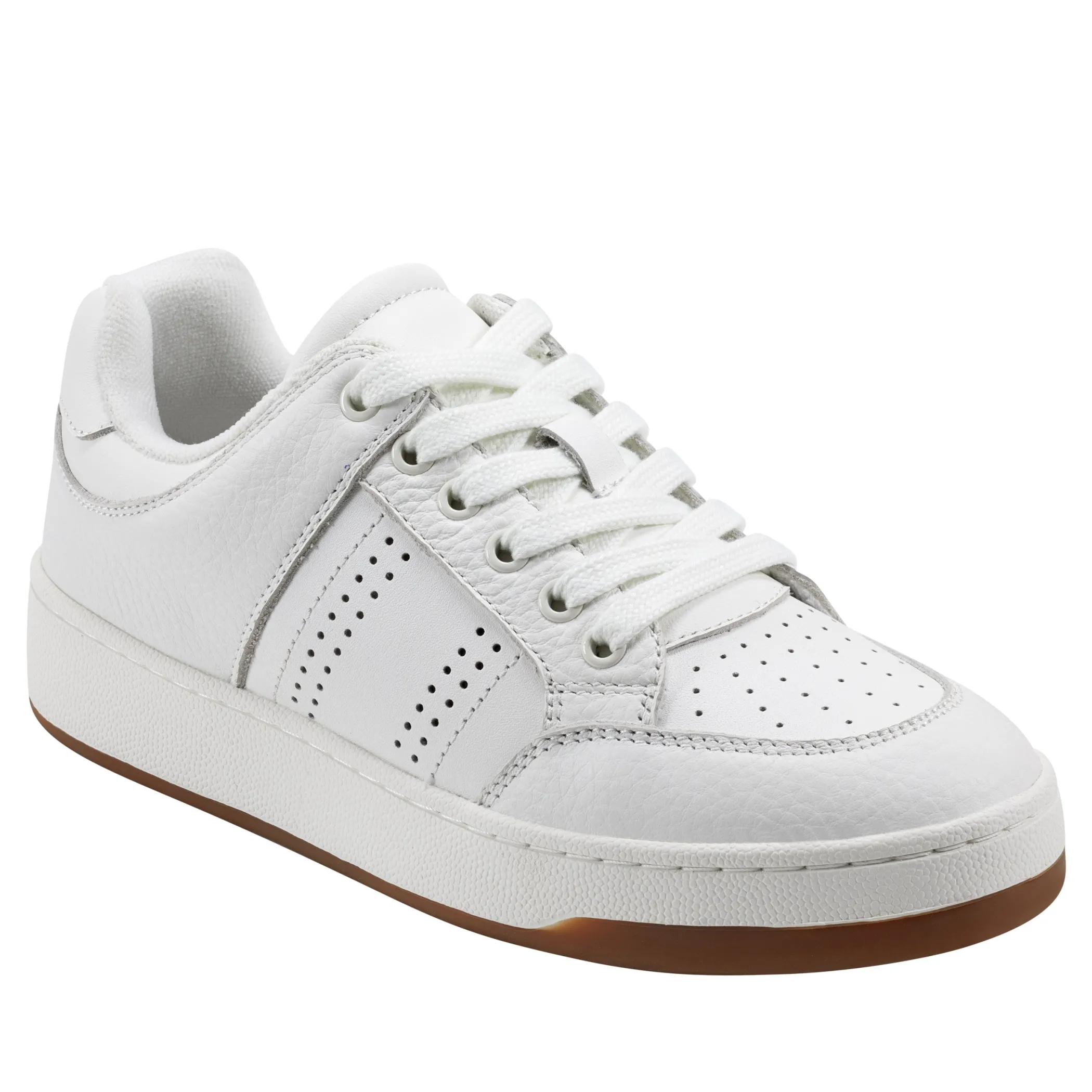 Fashion Marc Fisher Flynnt Laceup Sneaker White