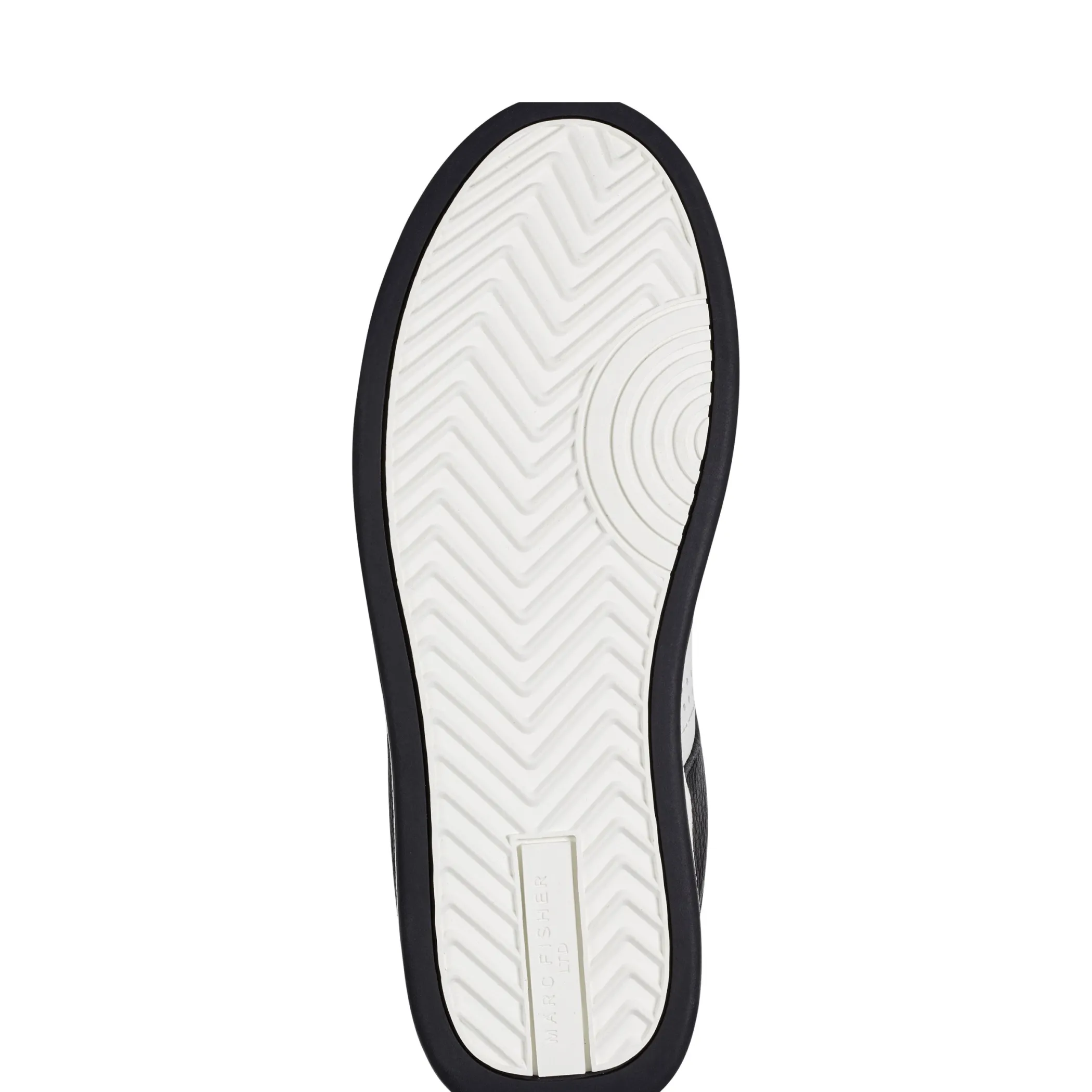 Outlet Marc Fisher Flynnt Laceup Sneaker White/Black