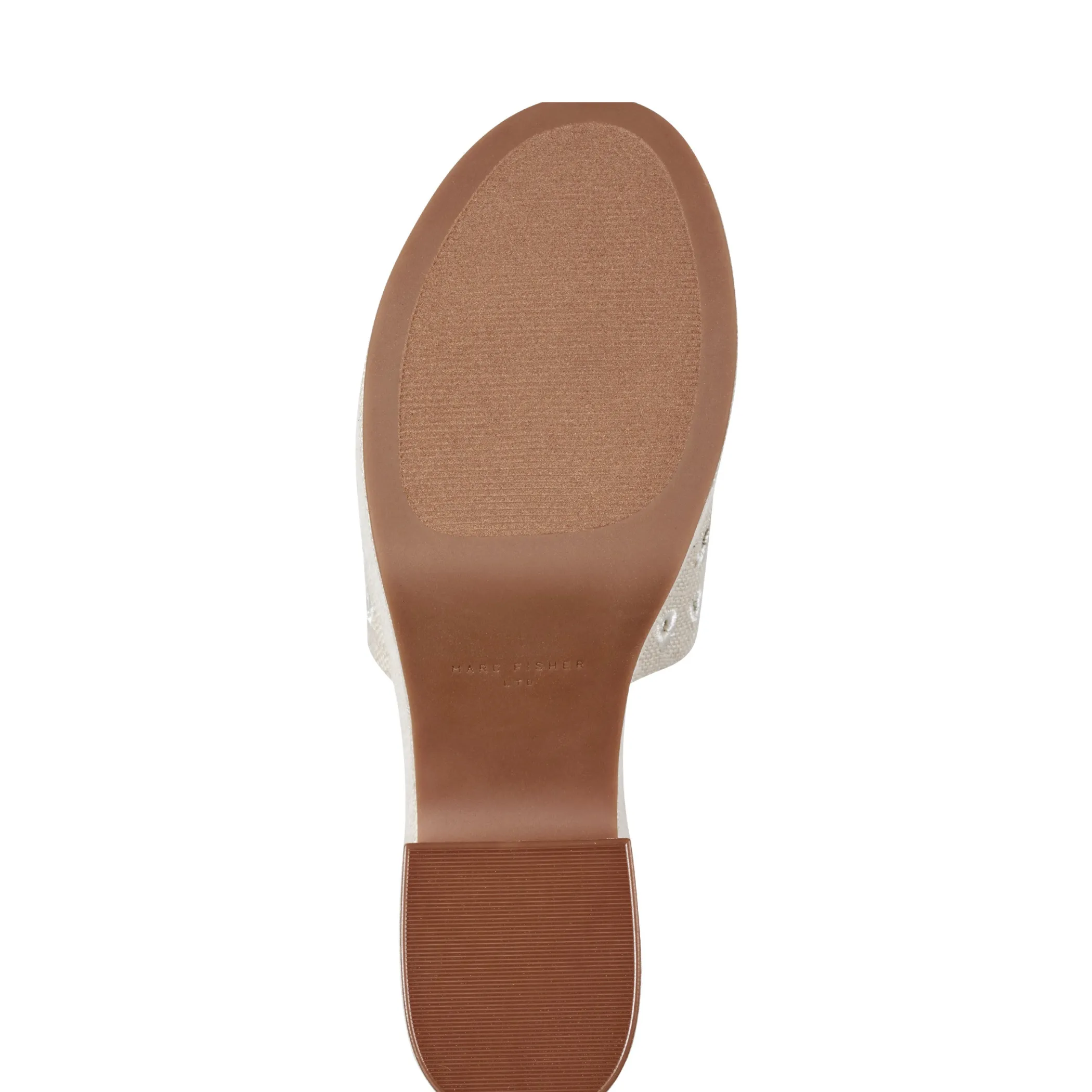 Cheap Marc Fisher Foreva Platform Slide Sandal Light Natural