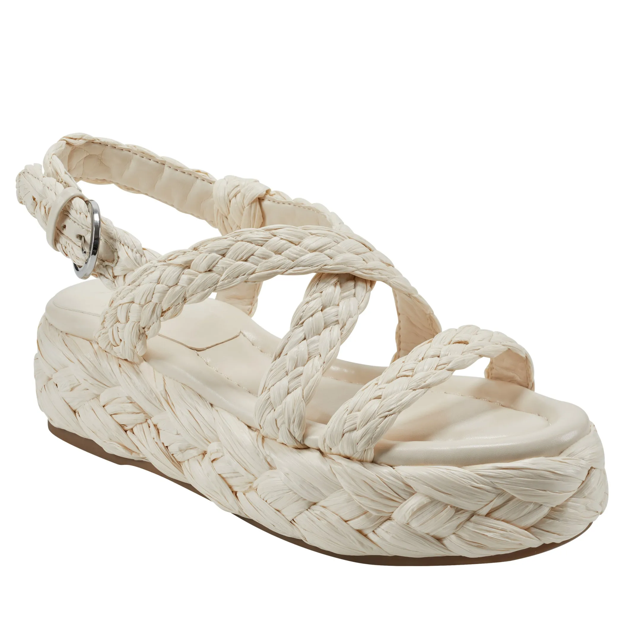 Store Marc Fisher Genie Espadrille Sandal Ivory