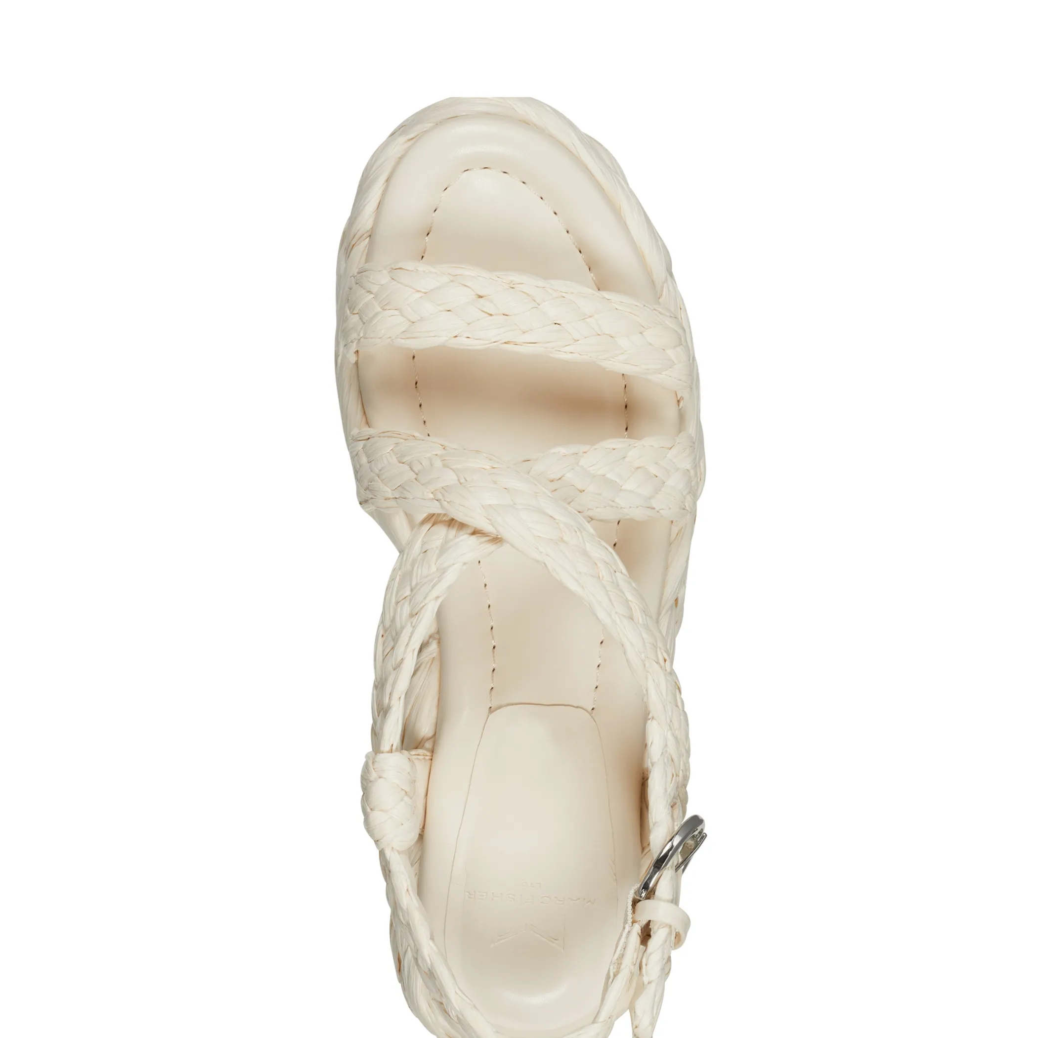 Store Marc Fisher Genie Espadrille Sandal Ivory