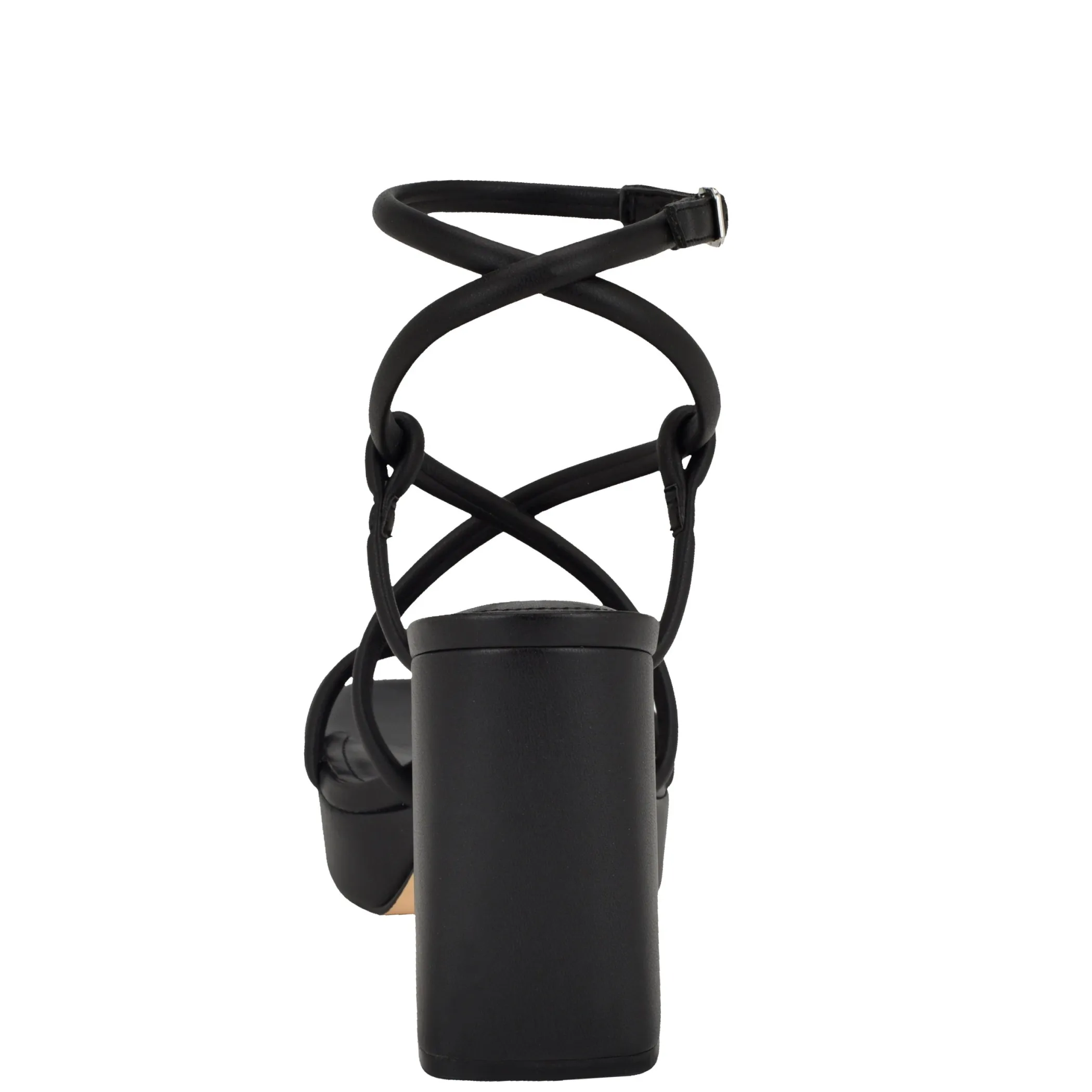 Sale Marc Fisher Gimie Strappy Platform Sandal Black