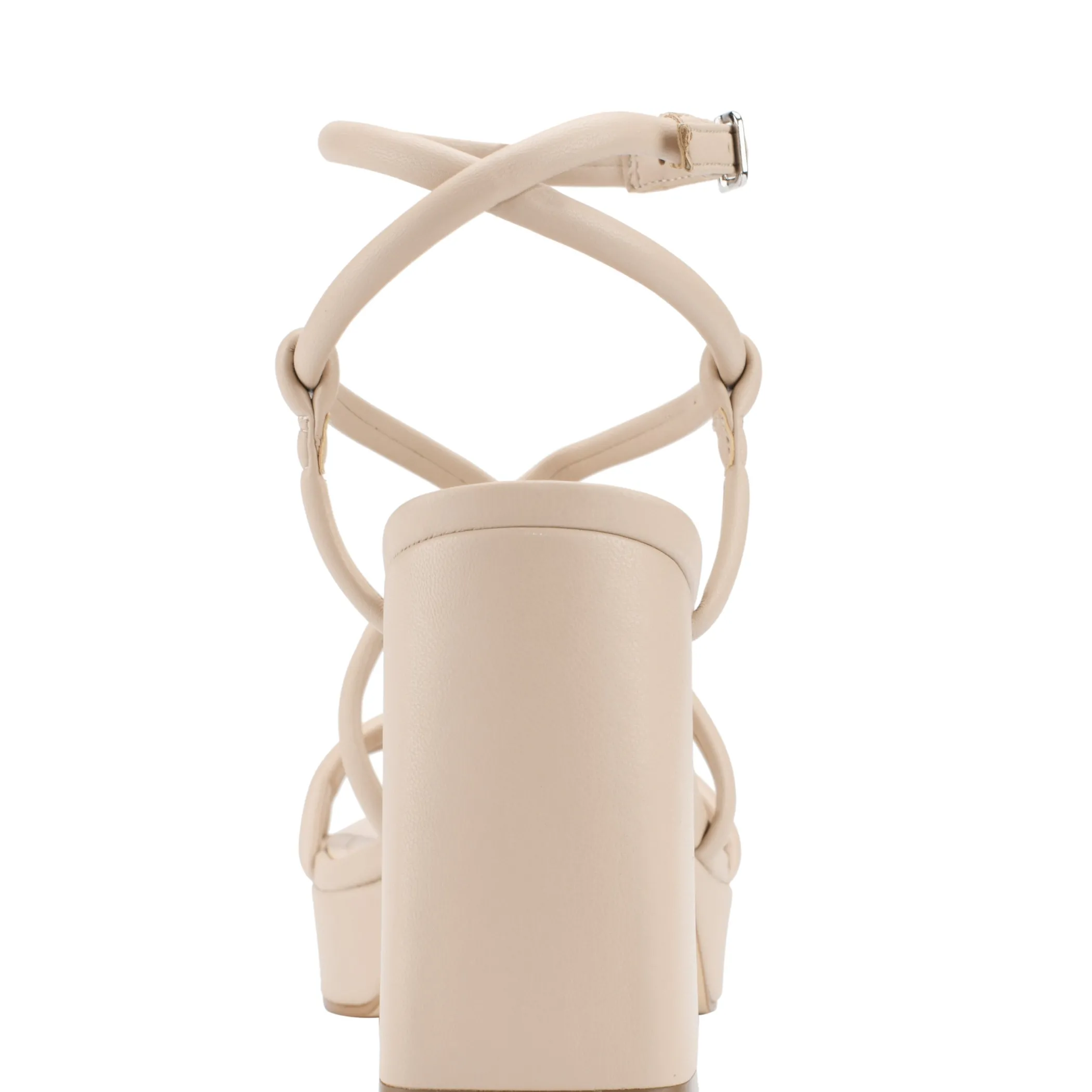 Outlet Marc Fisher Gimie Strappy Platform Sandal Natural