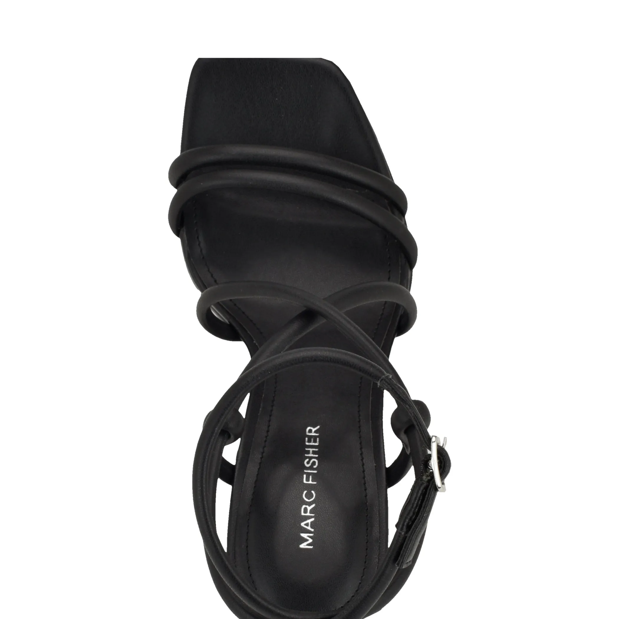 Sale Marc Fisher Gimie Strappy Platform Sandal Black