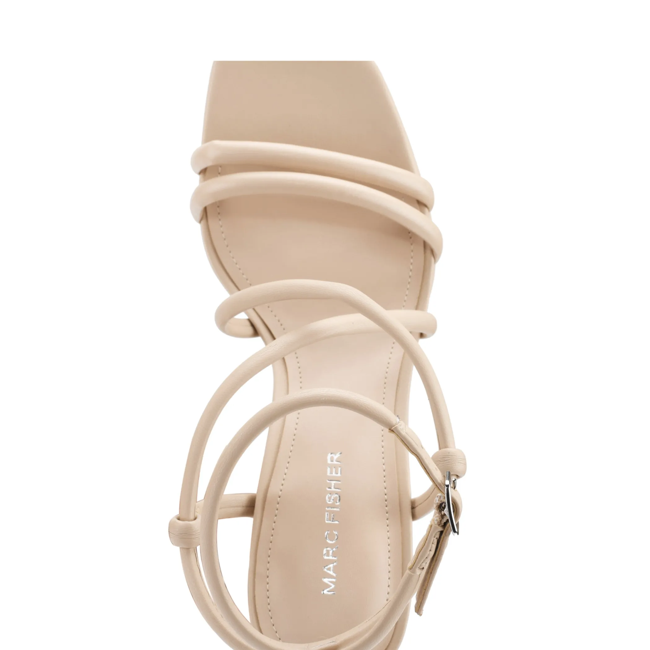 Outlet Marc Fisher Gimie Strappy Platform Sandal Natural