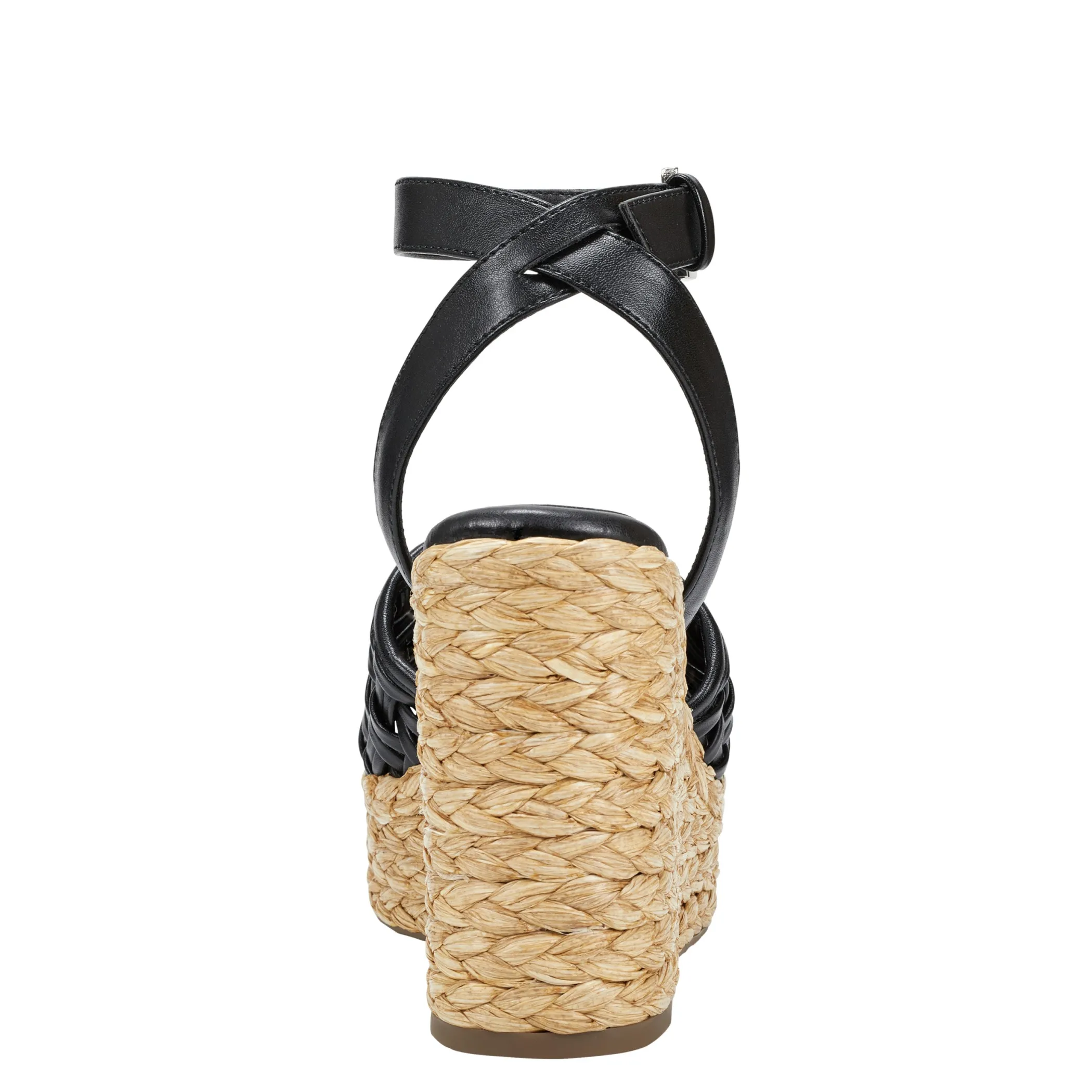 Cheap Marc Fisher Godina Espadrille Wedge Sandal Black
